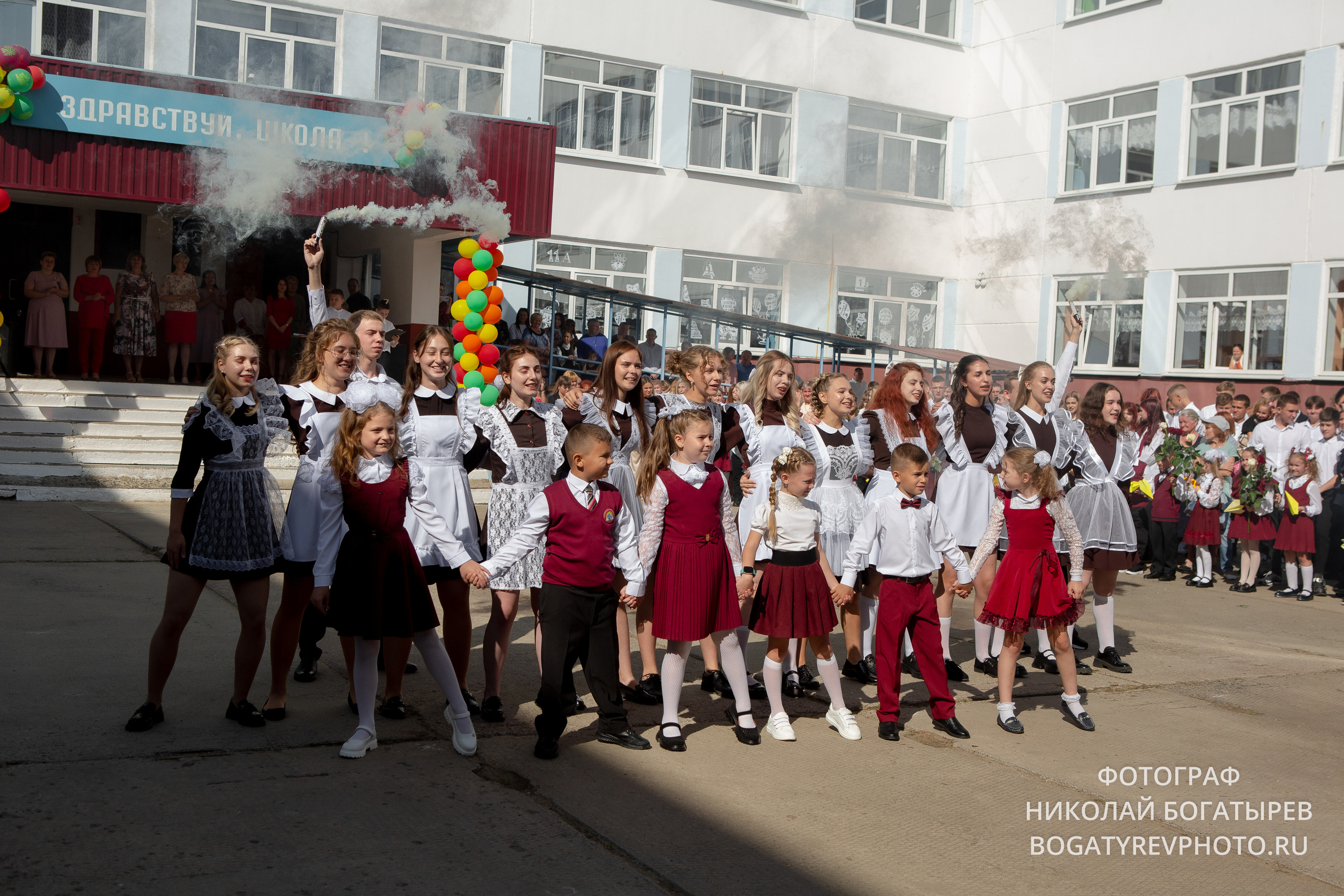«1 Сентября " 9 школа. Профессиональный фотограф в Мценске и Орловской области