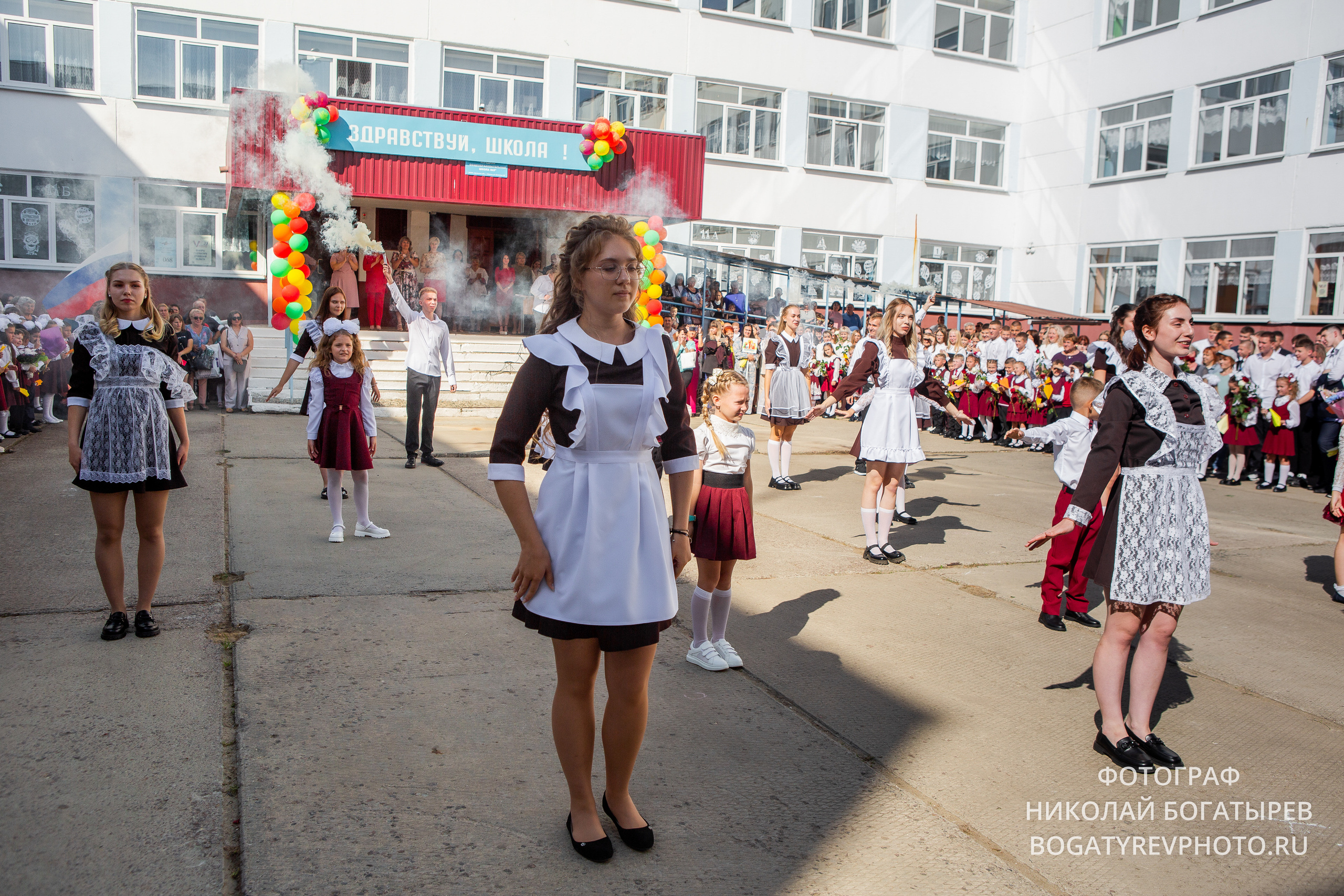 «1 Сентября " 9 школа. Профессиональный фотограф в Мценске и Орловской области