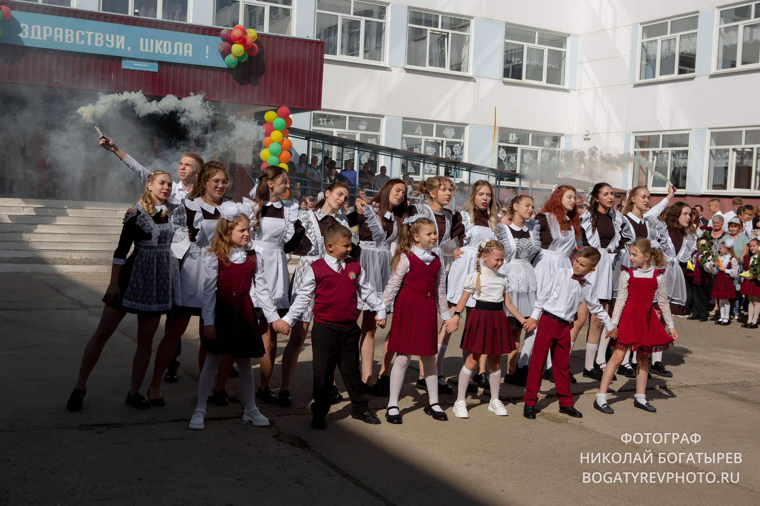 «1 Сентября " 9 школа. Профессиональный фотограф в Мценске и Орловской области