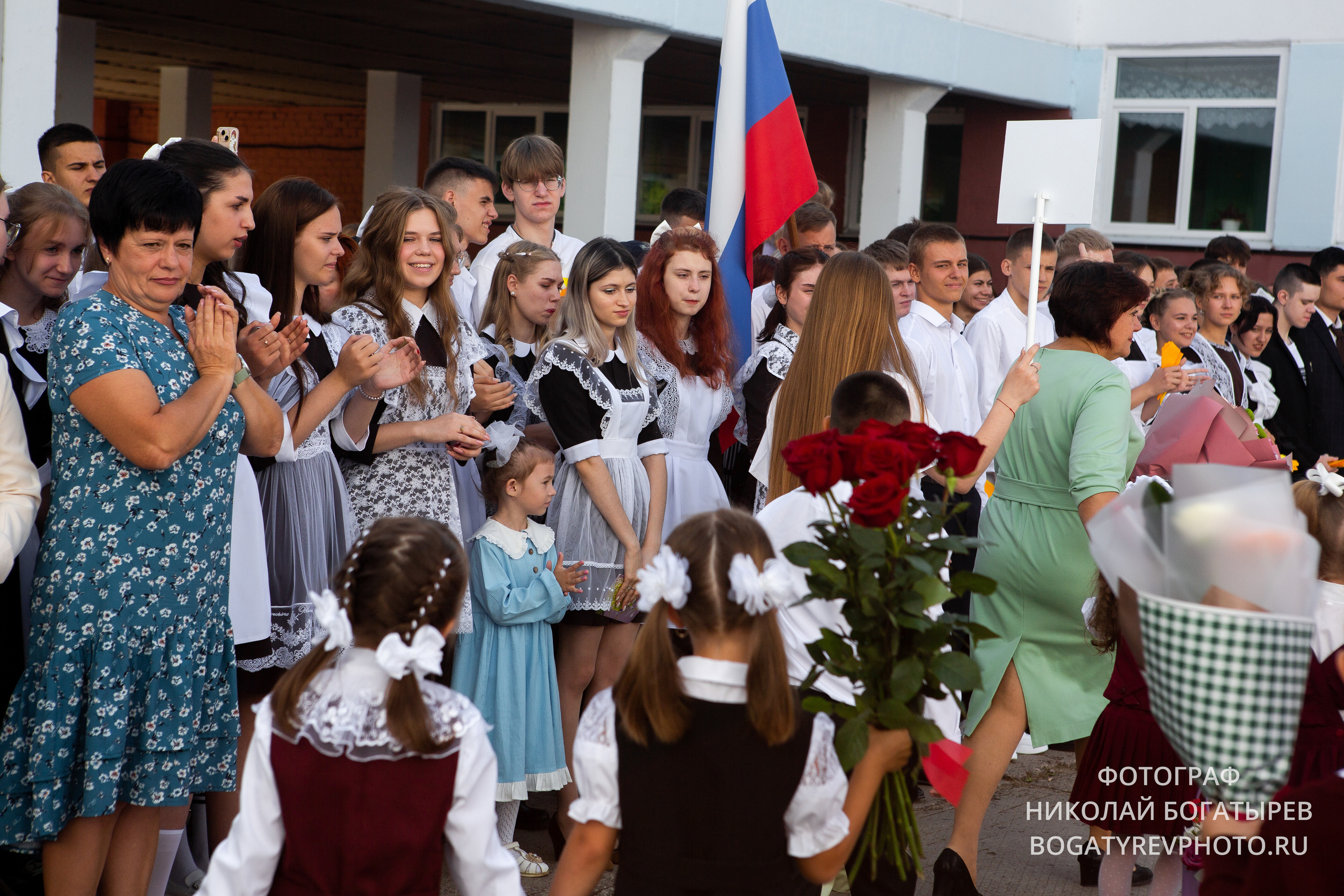 «1 Сентября " 9 школа. Профессиональный фотограф в Мценске и Орловской области