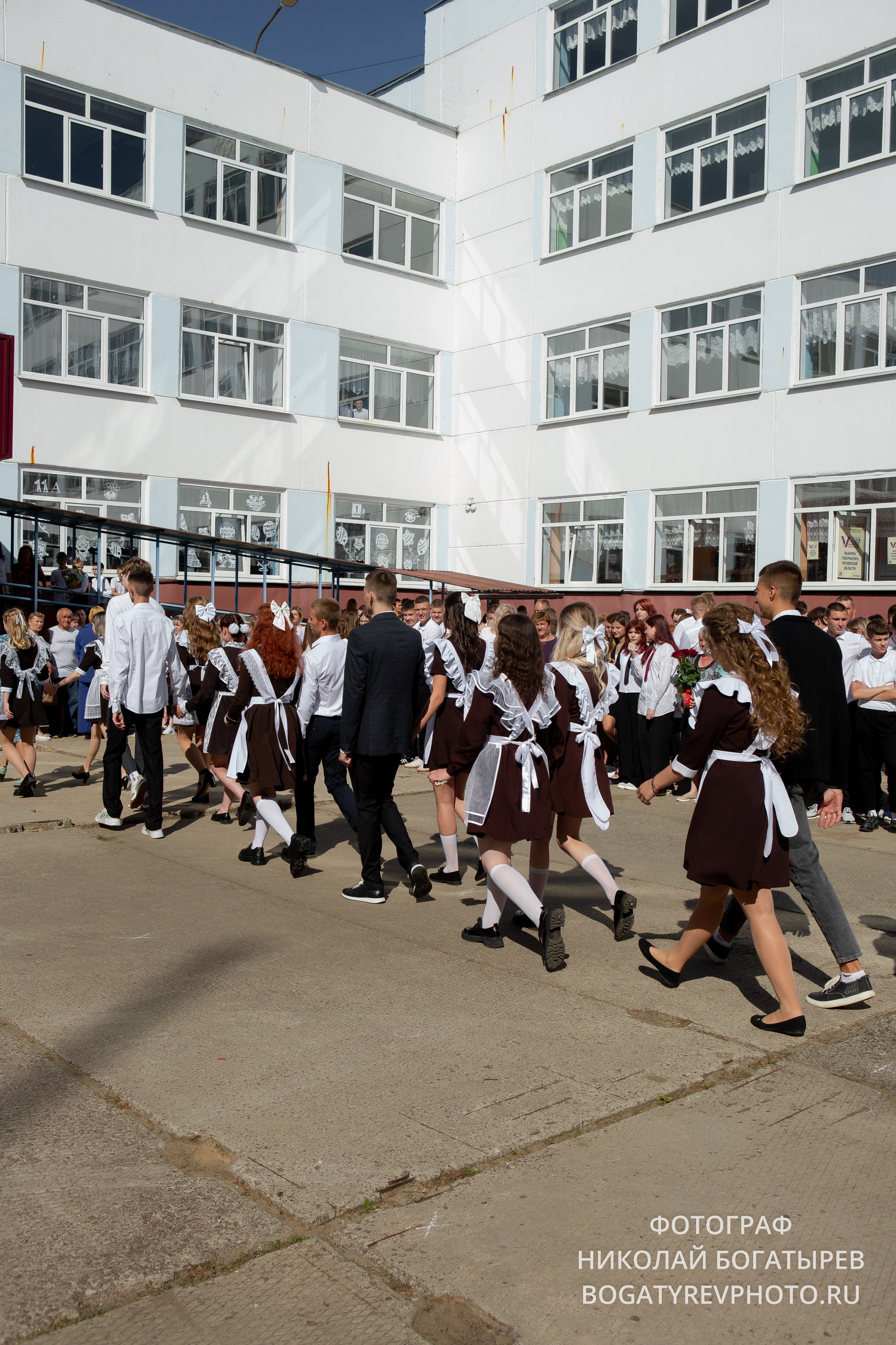 «1 Сентября " 9 школа. Профессиональный фотограф в Мценске и Орловской области