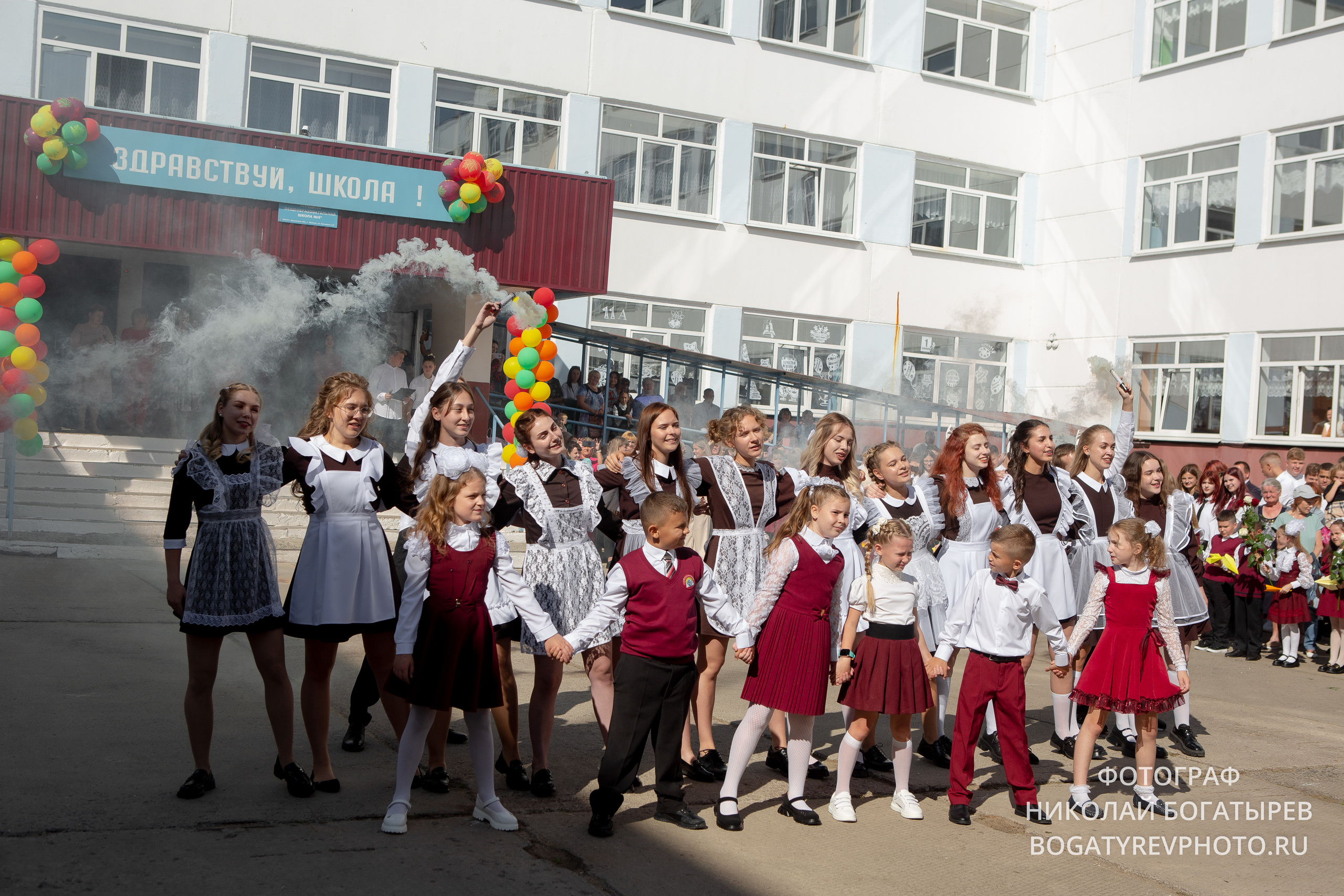 «1 Сентября " 9 школа. Профессиональный фотограф в Мценске и Орловской области
