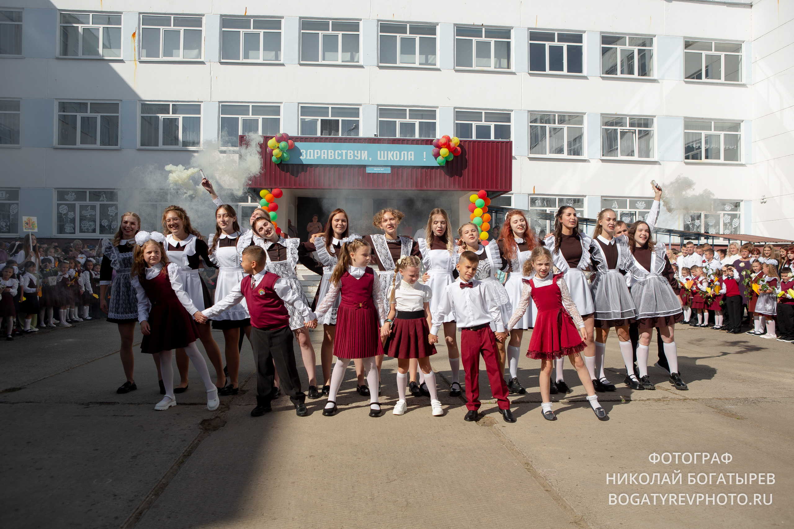 «1 Сентября " 9 школа. Профессиональный фотограф в Мценске и Орловской области