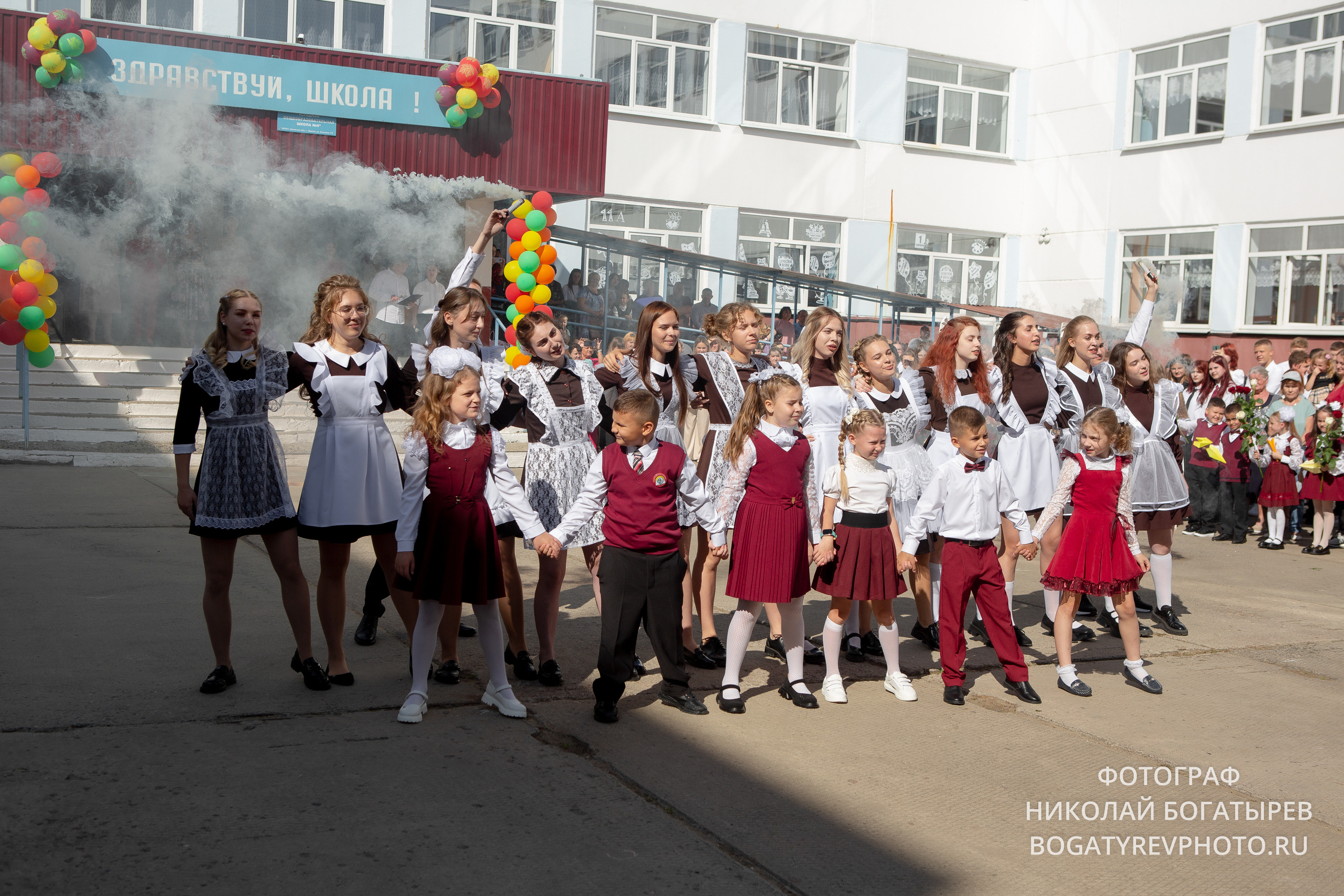 «1 Сентября " 9 школа. Профессиональный фотограф в Мценске и Орловской области
