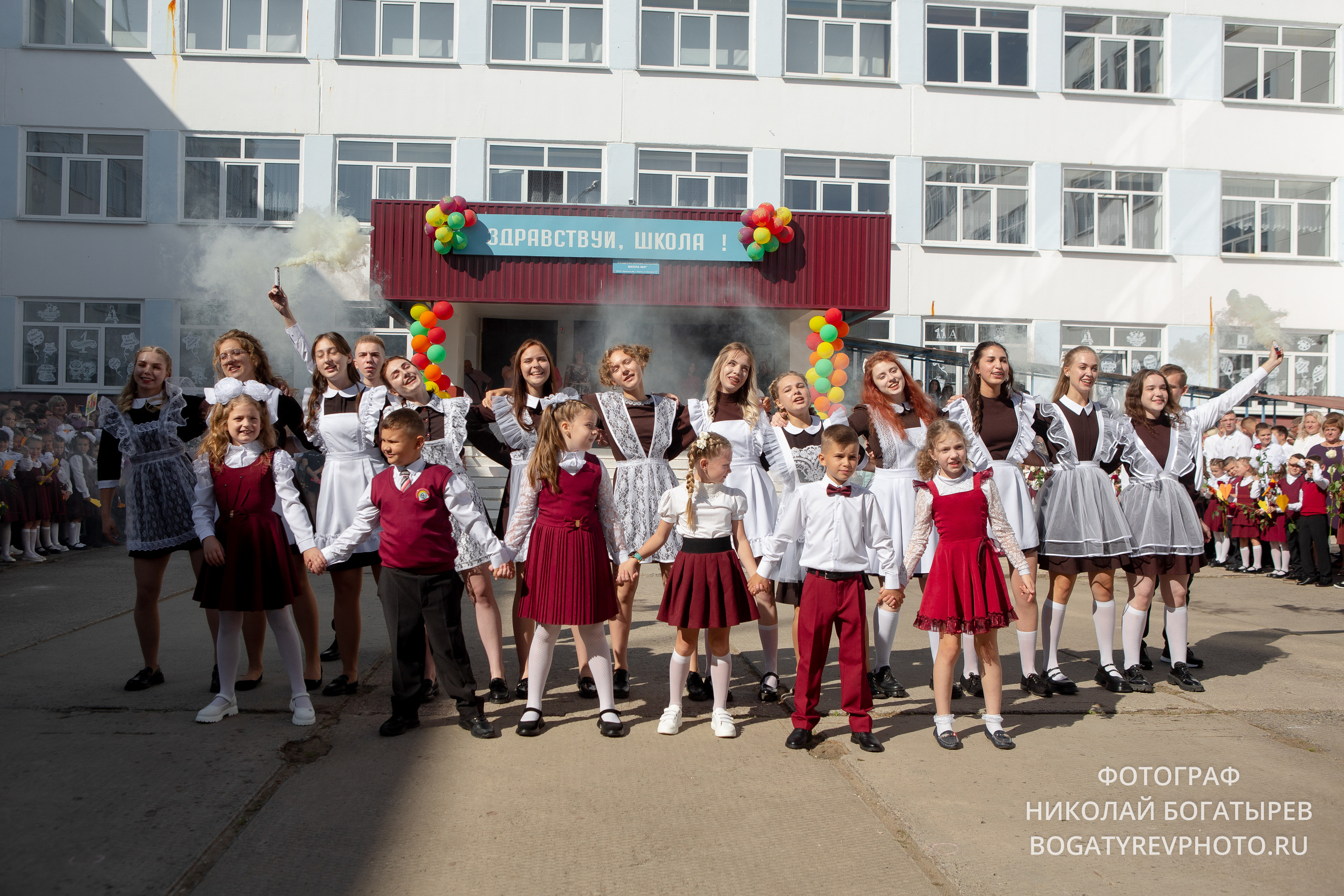 «1 Сентября " 9 школа. Профессиональный фотограф в Мценске и Орловской области