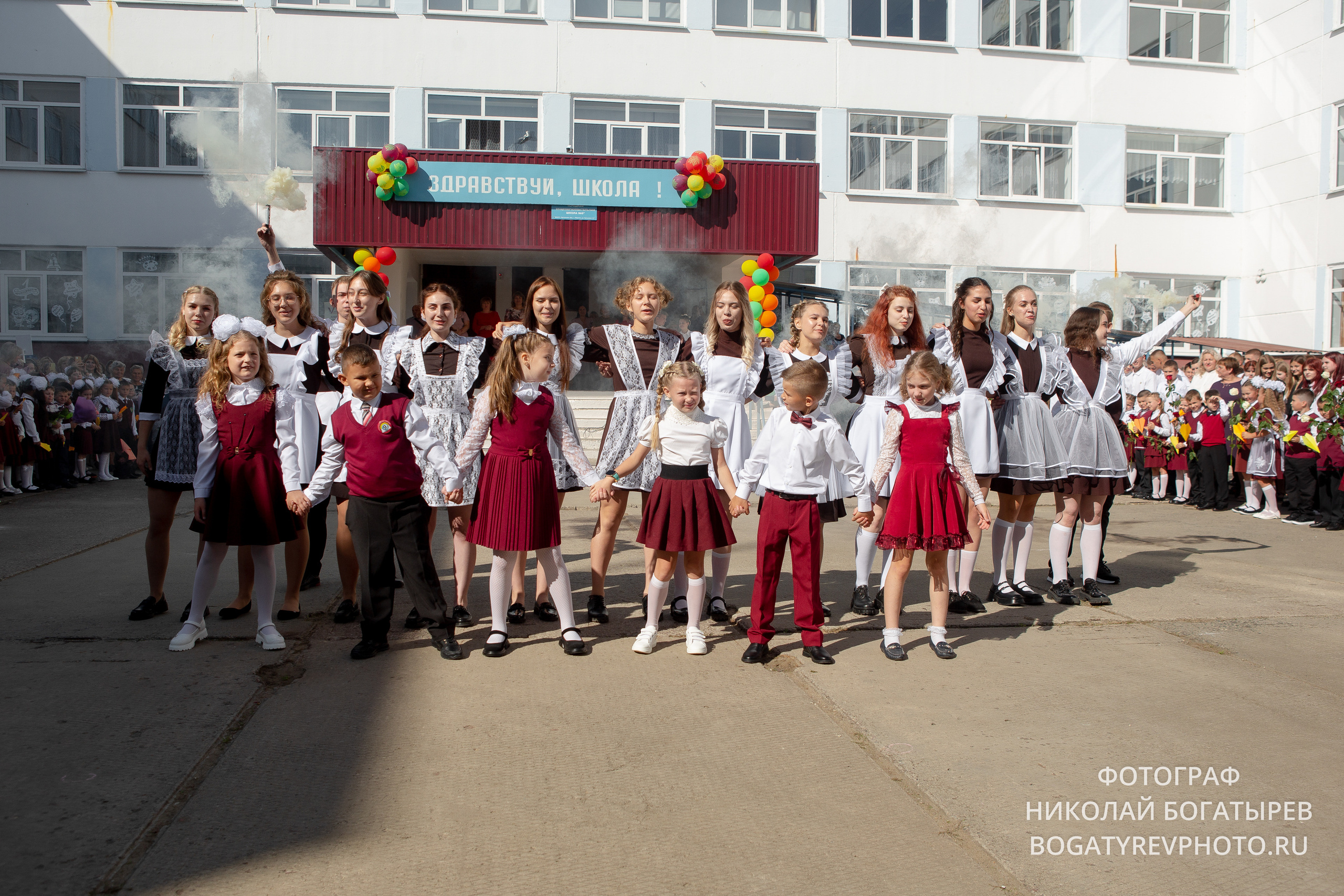 «1 Сентября " 9 школа. Профессиональный фотограф в Мценске и Орловской области