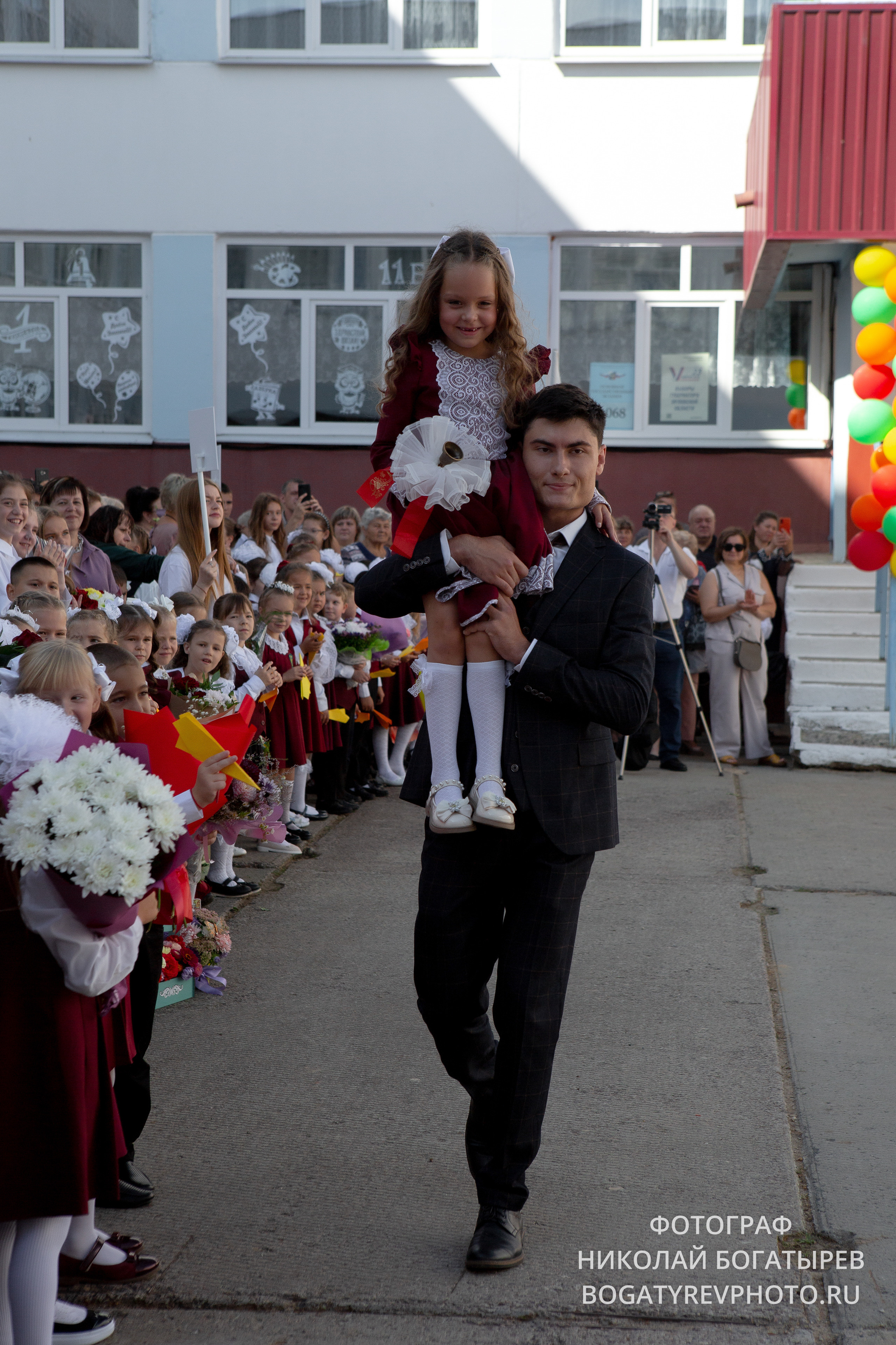 «1 Сентября " 9 школа. Профессиональный фотограф в Мценске и Орловской области