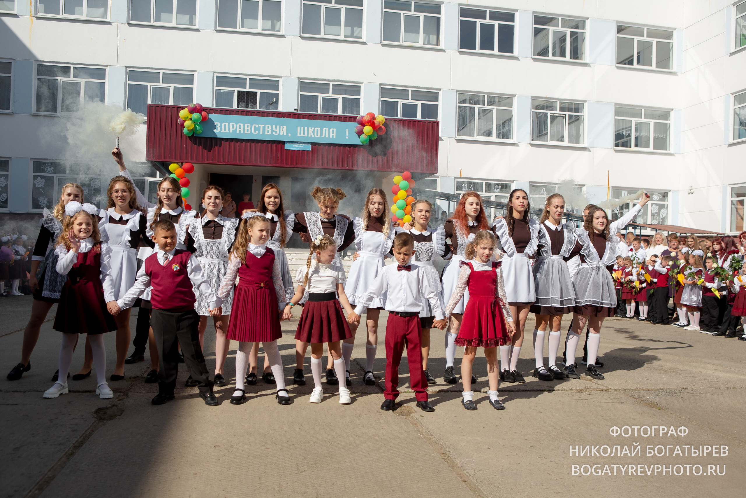 «1 Сентября " 9 школа. Профессиональный фотограф в Мценске и Орловской области