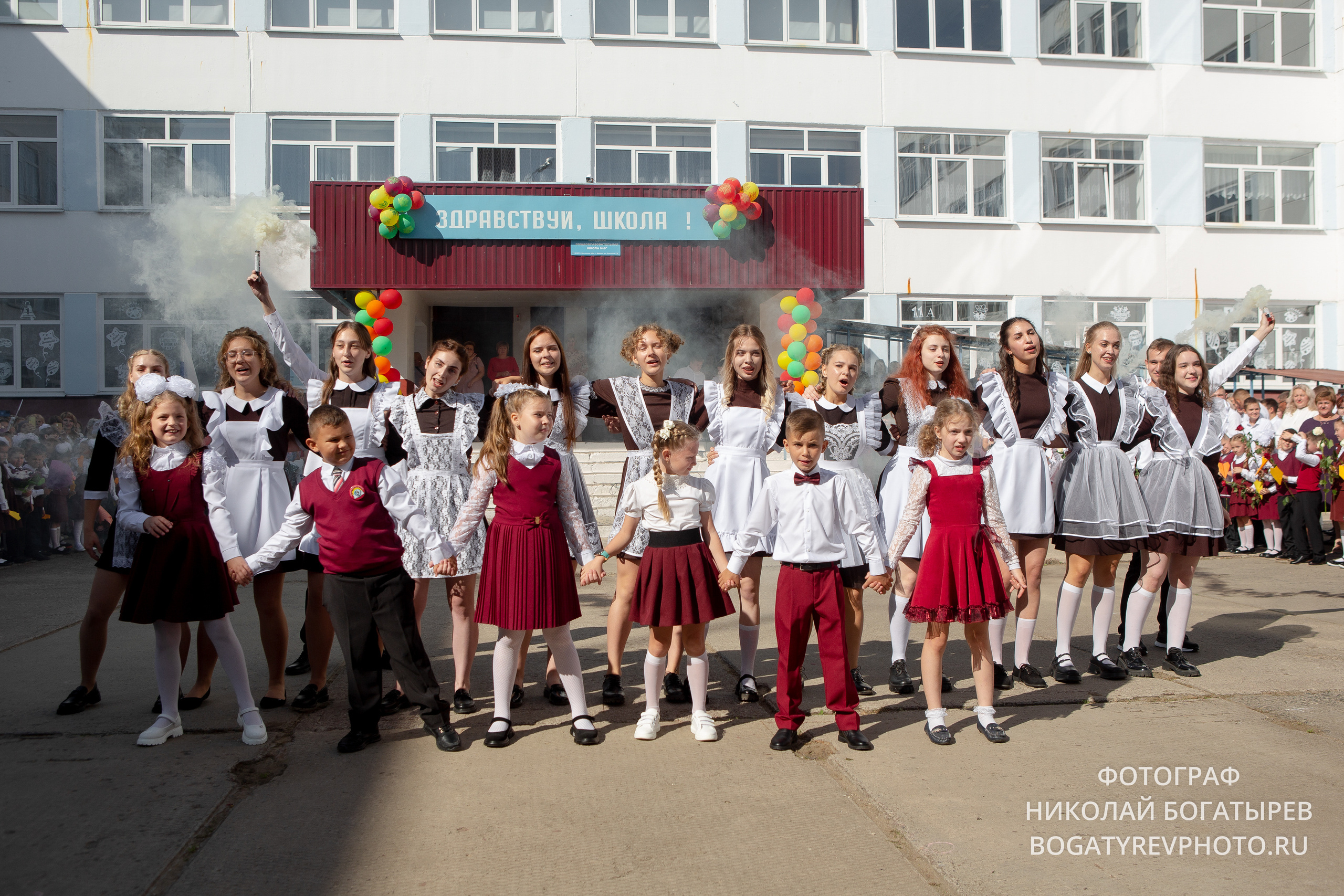 «1 Сентября " 9 школа. Профессиональный фотограф в Мценске и Орловской области