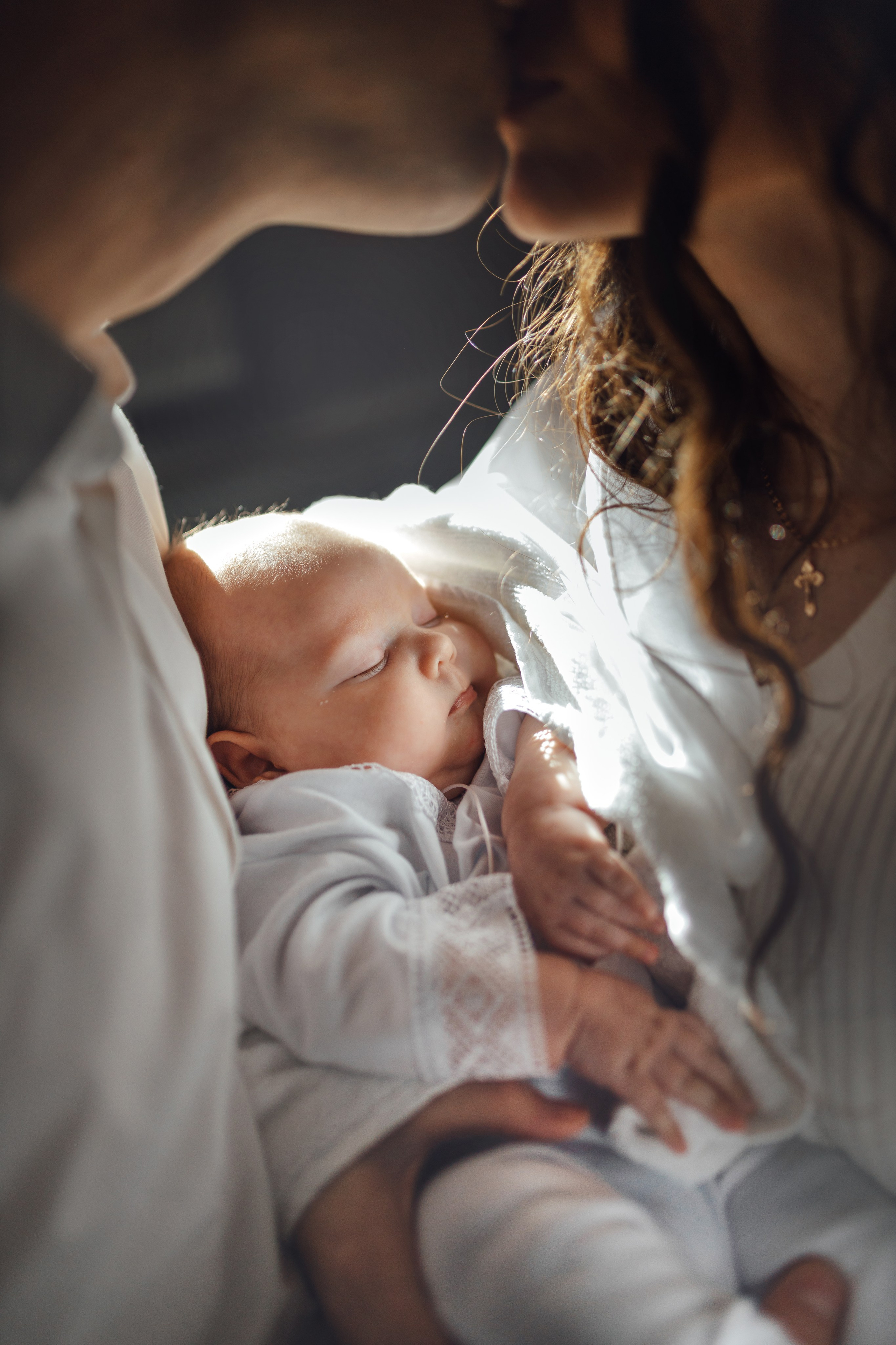 Крещение Тимура храм иконы Всех Скорбящих Радость, октябрь 2024