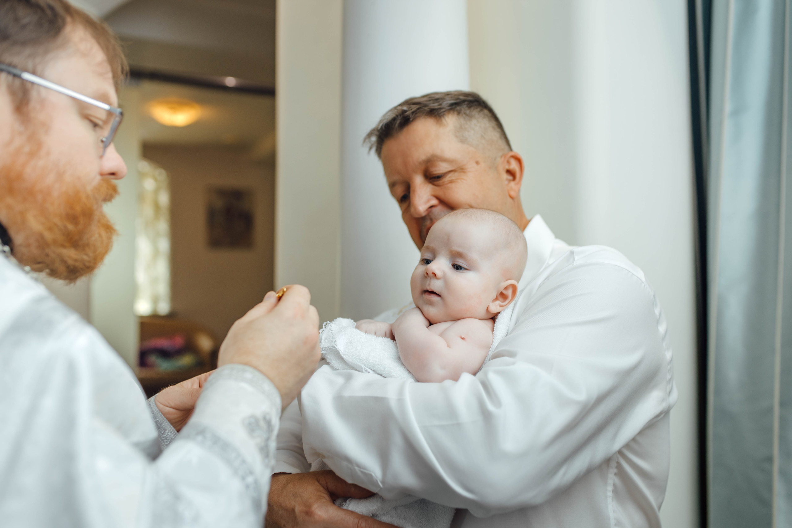 Крещение Михаила, храм Святой Троицы, июнь 2025