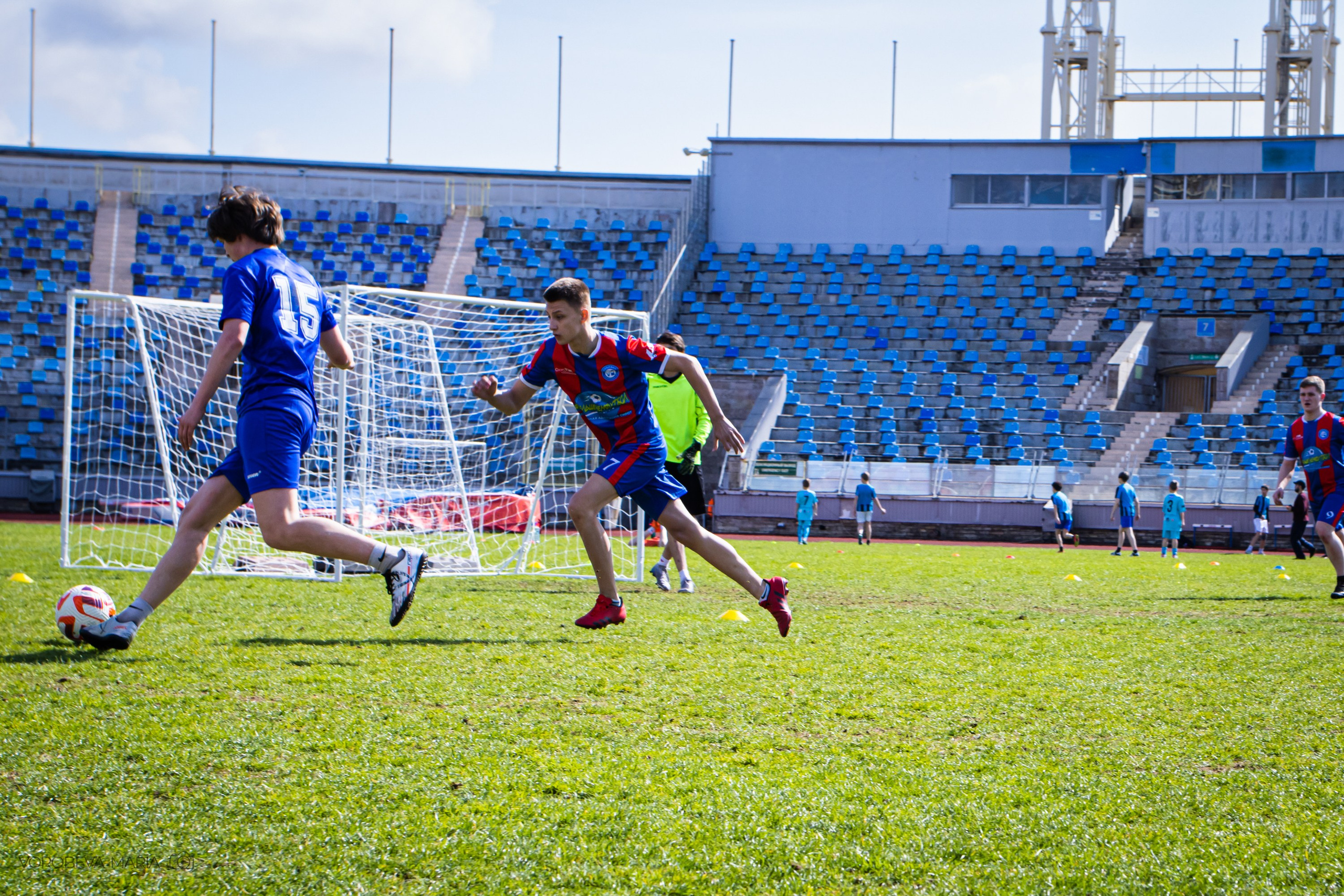XI Ежегодный турнир по футболу «Юный Зенитовец». Фотограф ювелирных украшений в Санкт-Петербурге Воробьева Мария