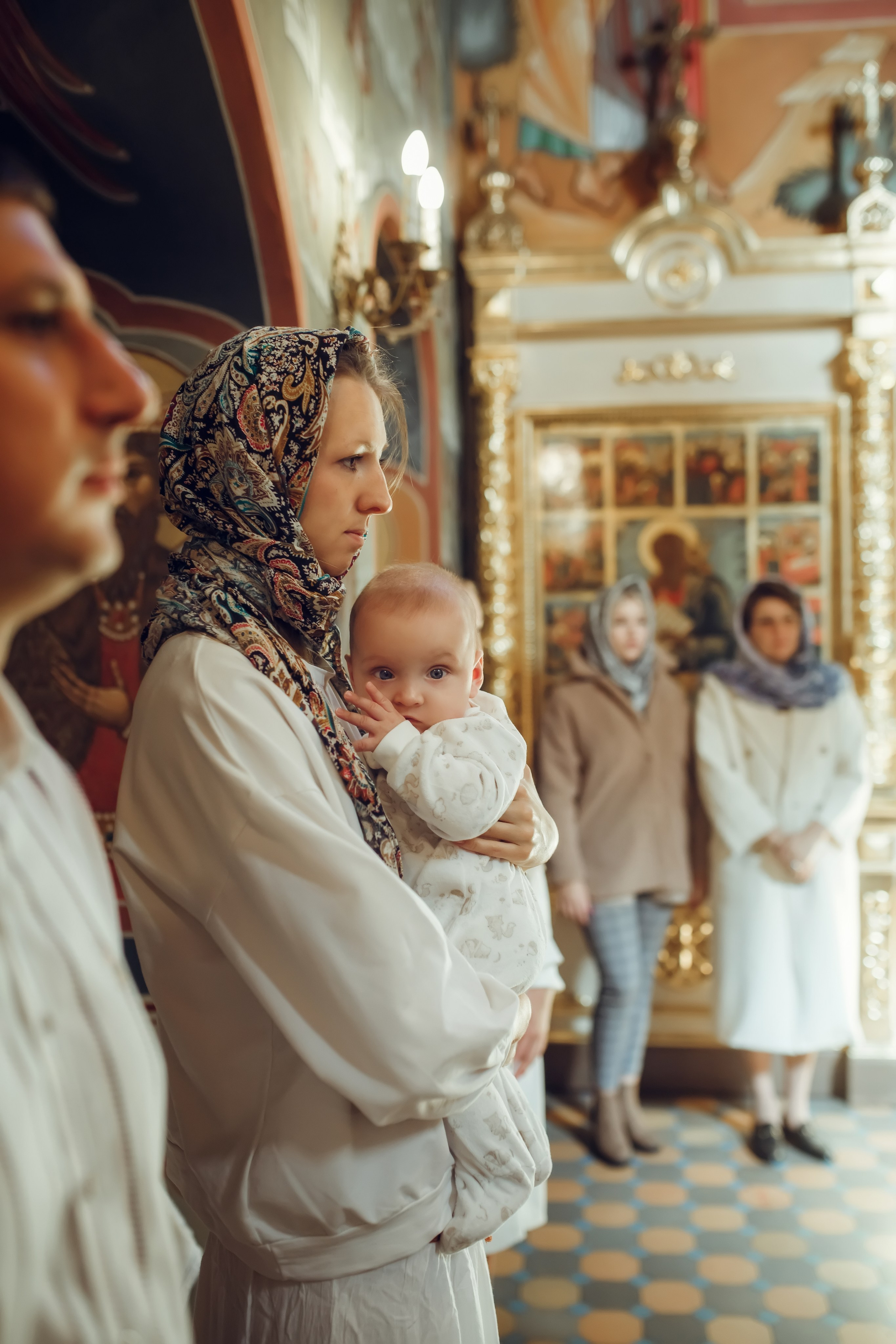 Крещение Эрика. Фотограф на Крещение, семейный фотограф в Москве