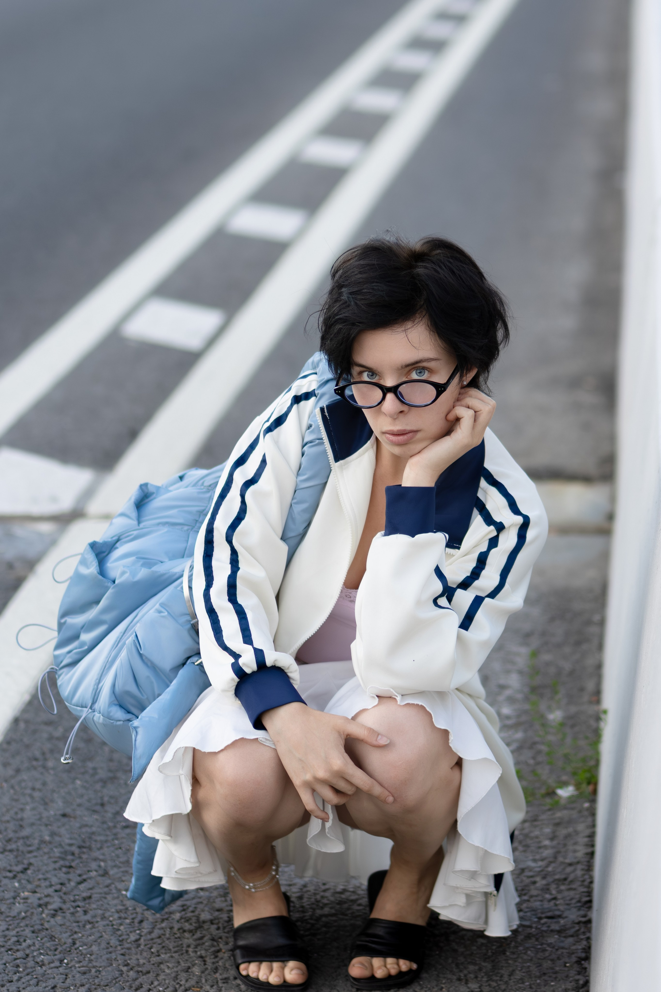 Лилуна фантазии в спортивках (не полная). Портретный фотограф из Москвы. Павел Попов