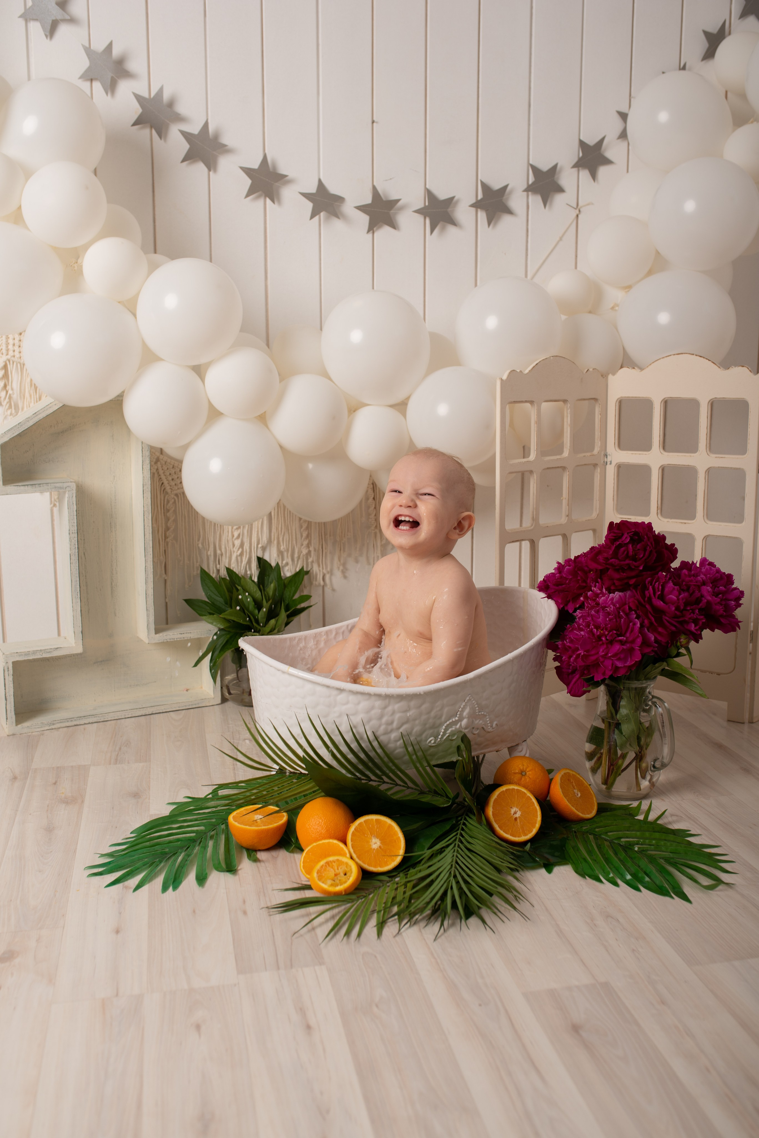 Первый тортик. Фотограф новорожденных и детей до года в Челябинске Иванова Елена