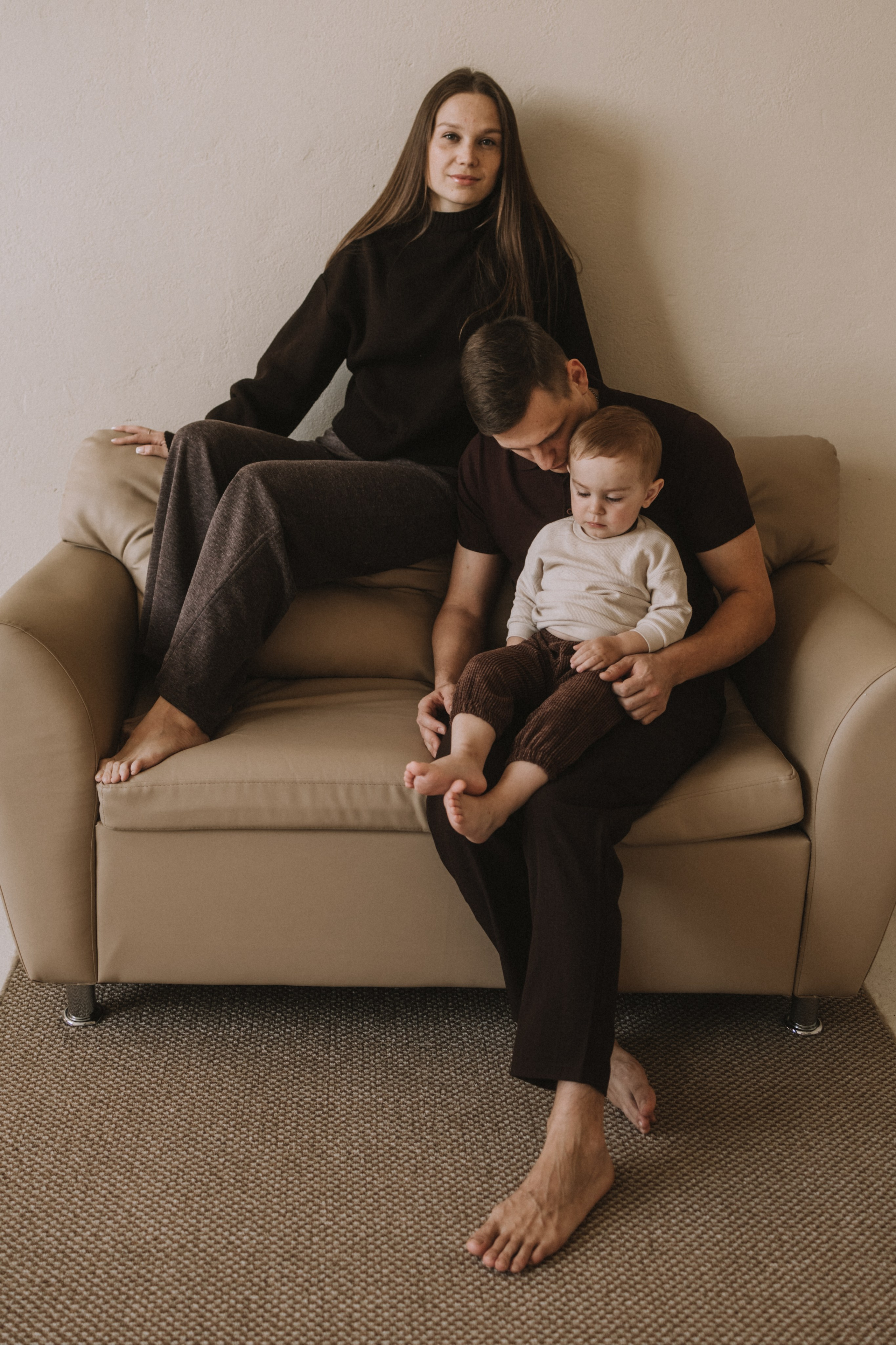 Максим, Алина, Савелий. Фотограф Нижний Новгород