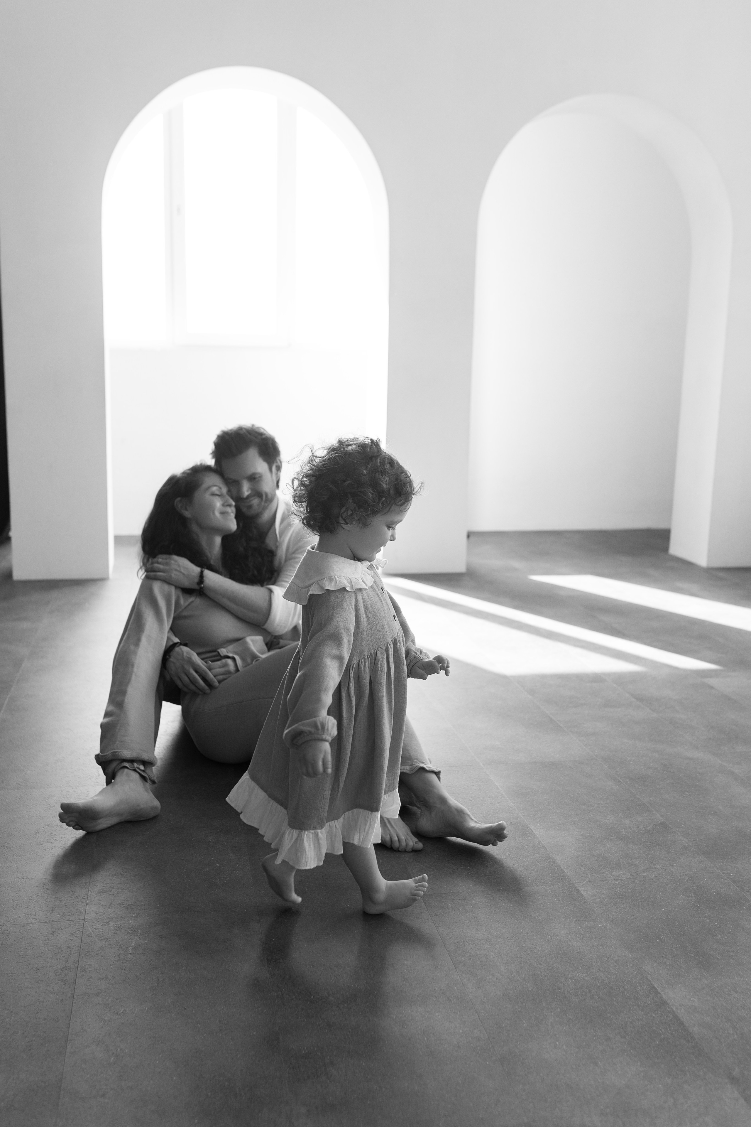 Татьяна, Андрей и Варвара. Фотограф Алина Кучумова