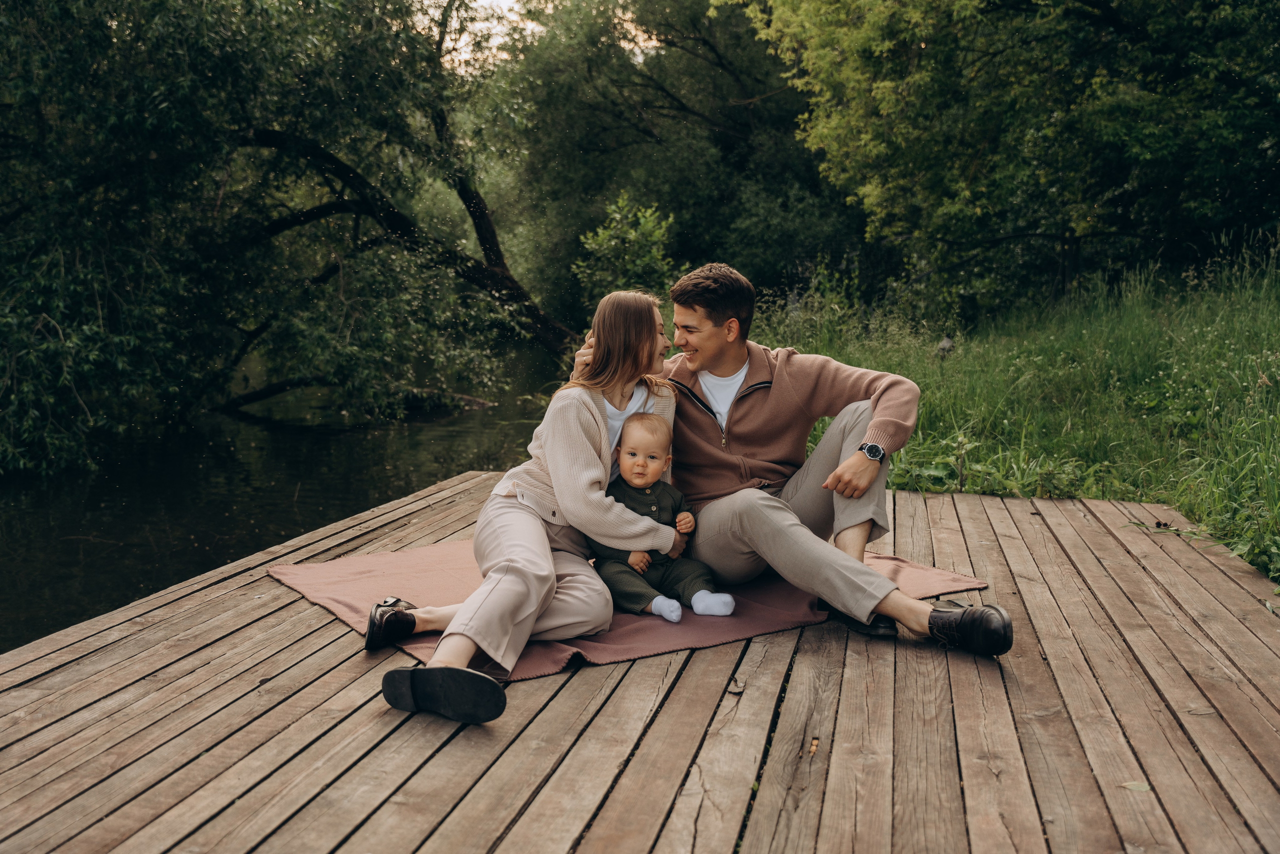 Лена, Костя, Елисей. Фотограф Мария Миллс | Минск