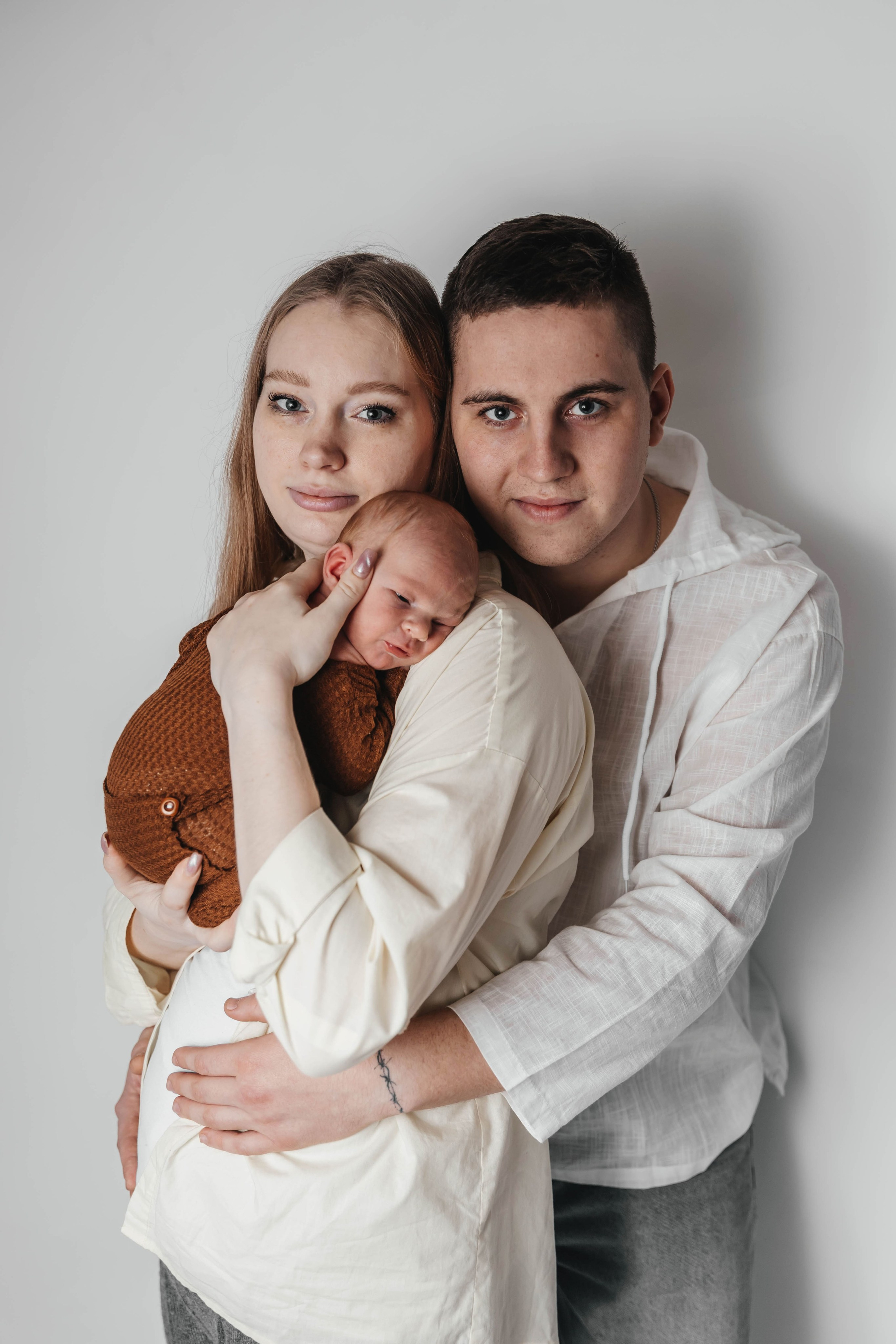 Альбом с естественной фотосессией ньюборн. Фотограф новорожденных Москва, Люберцы, Жуковский, Раменское