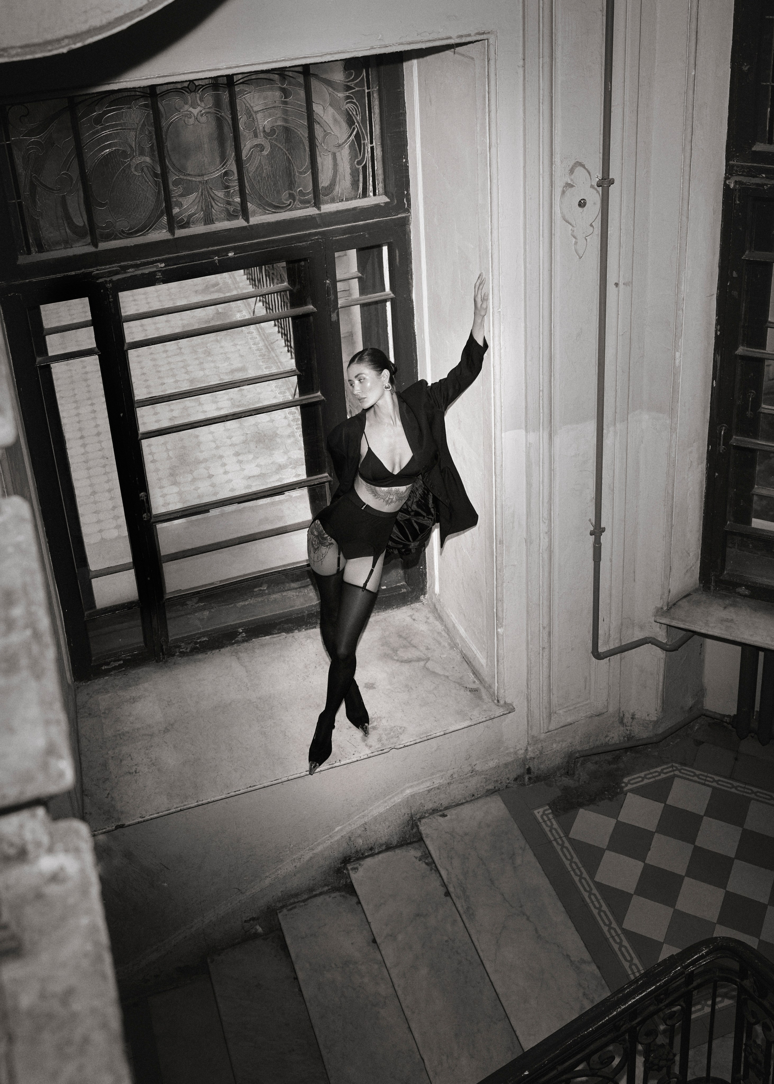 Фотосессия в парадной для Юли. Фотограф в Санкт-Петербурге Юлия Магдич