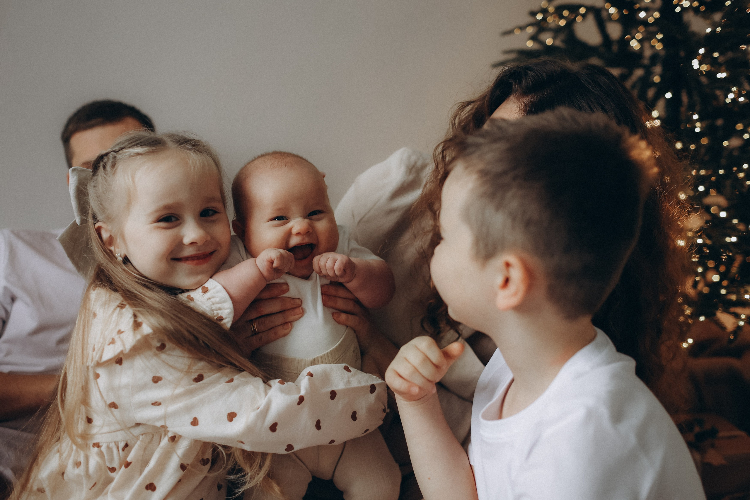 Новогодняя фотосессия семейная фотосессия. Фотограф Владимир Москва