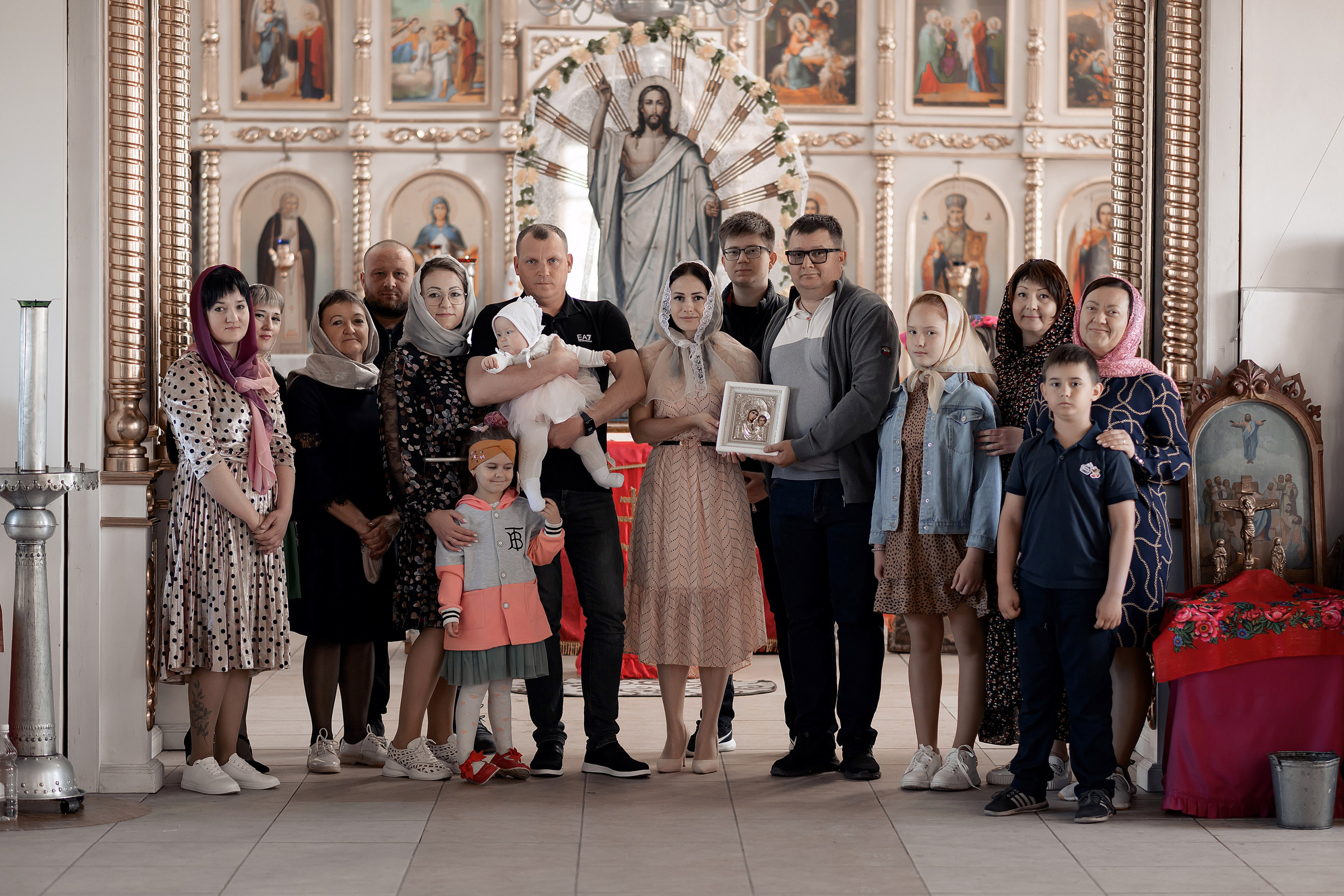 Крещение Екатнрины. Свадебный фотограф Белгород Валуйки Старый Оскол Воронеж