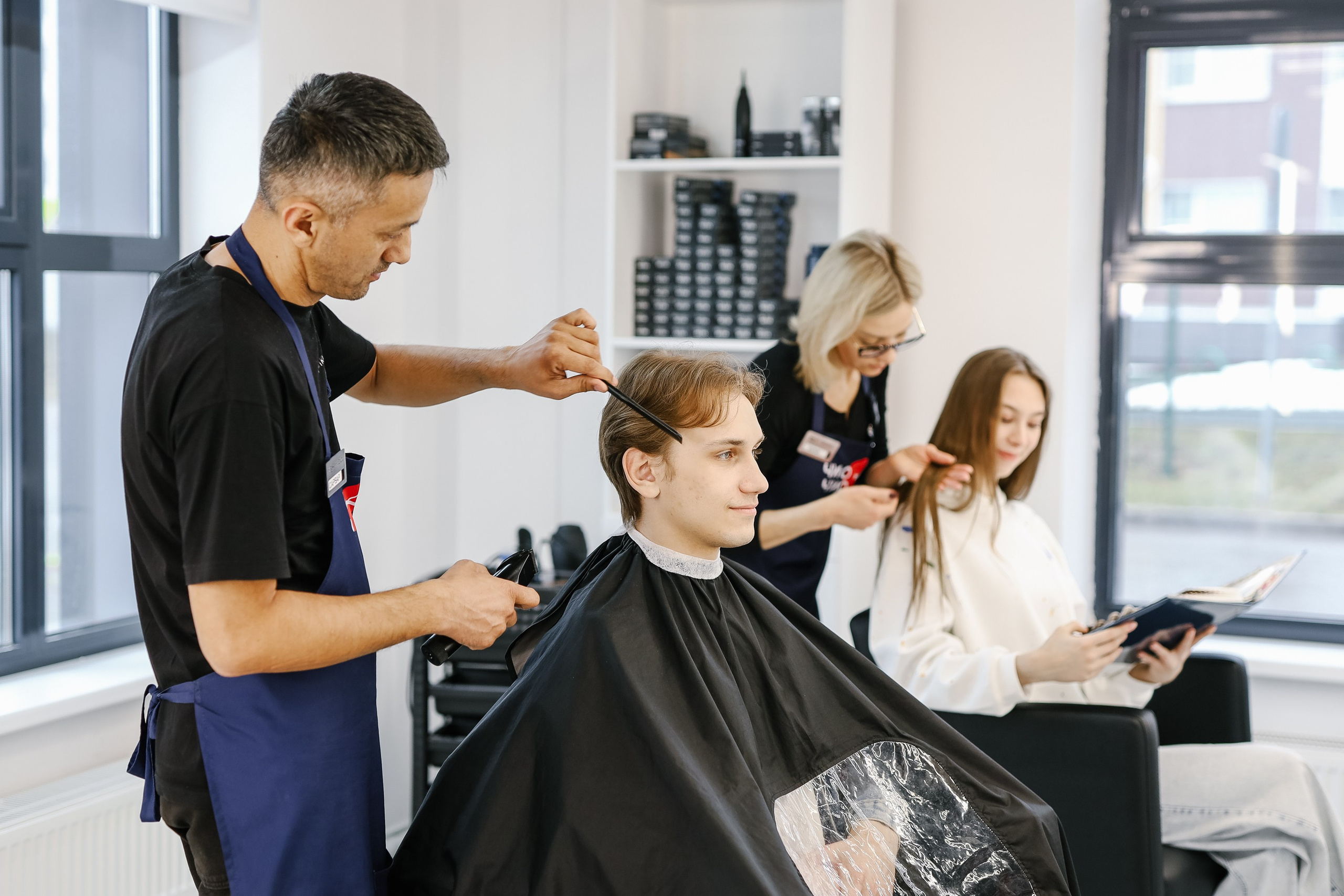 Парикмахерская Чио-чио. Фотопродакшн продающего контента