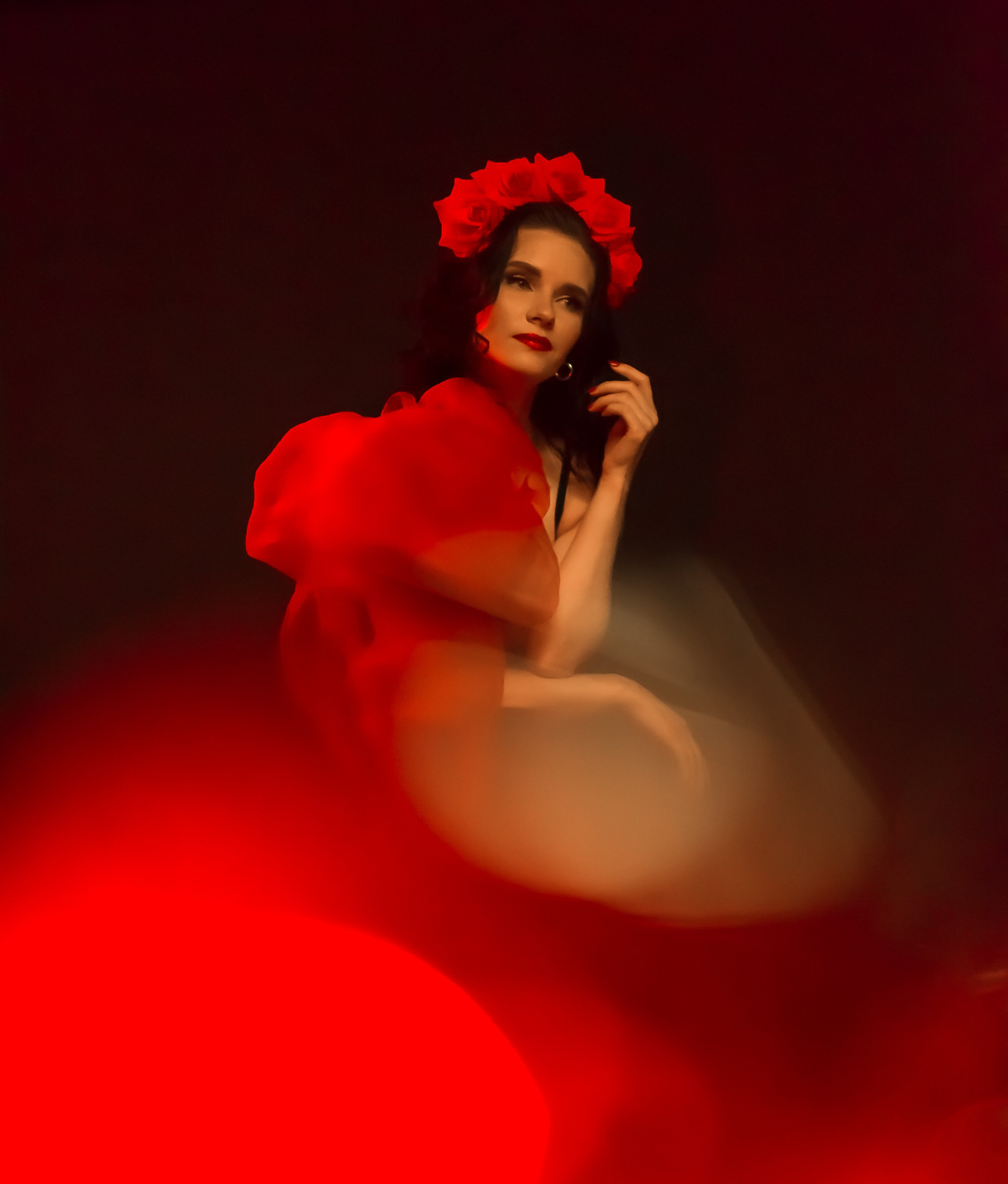 Бьюти съемка Юлии. Фотограф Тула творческие фотосессии недорого Ольга Ромашина