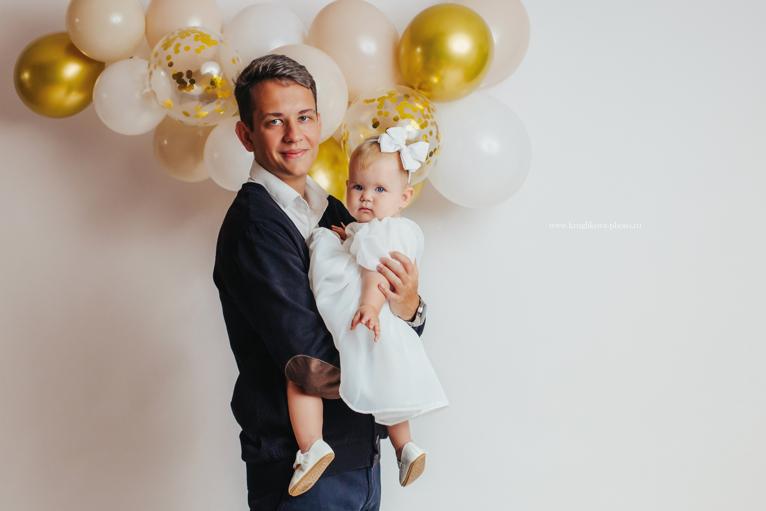 Фотосессия годика для девочки. Фотограф новорожденных и детский в Сергиевом Посаде Кругликова Юлия