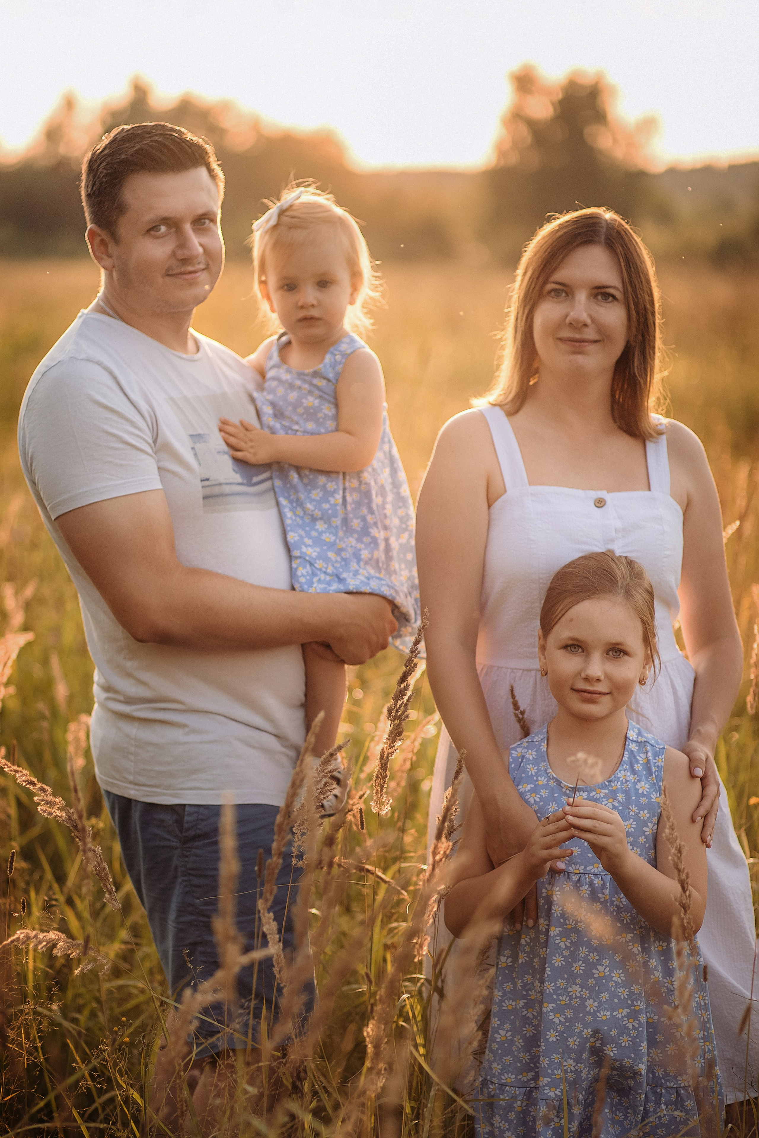 На закате. Семейный и детский фотограф В Москве Парамонова Екатерина