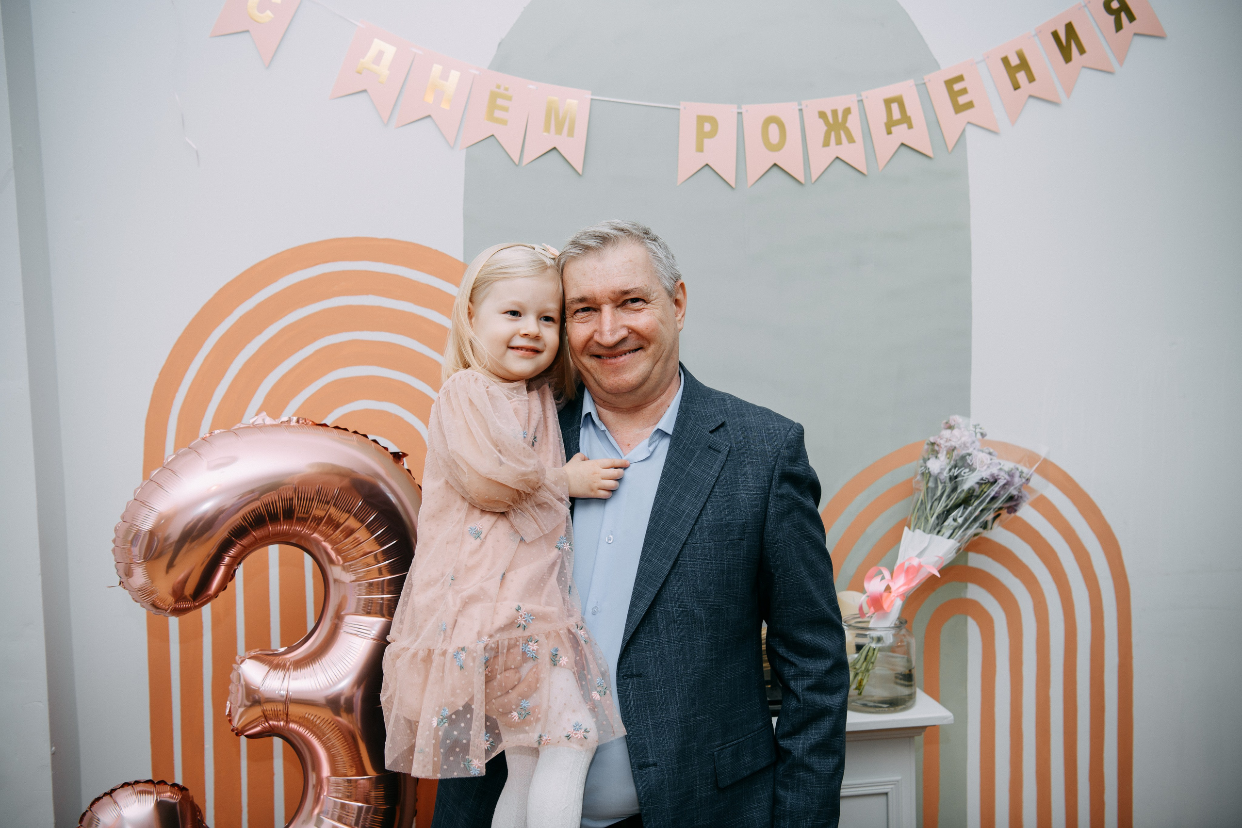 День рождения Анны Павловны. Фотограф на выписку из роддома в Москве и МО