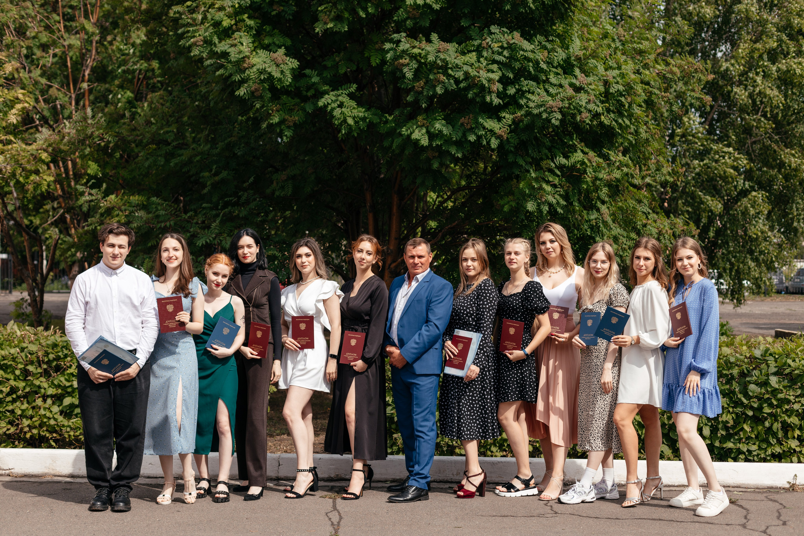 Вручение дипломов. Фотограф в Барнауле Ирина Чикалова