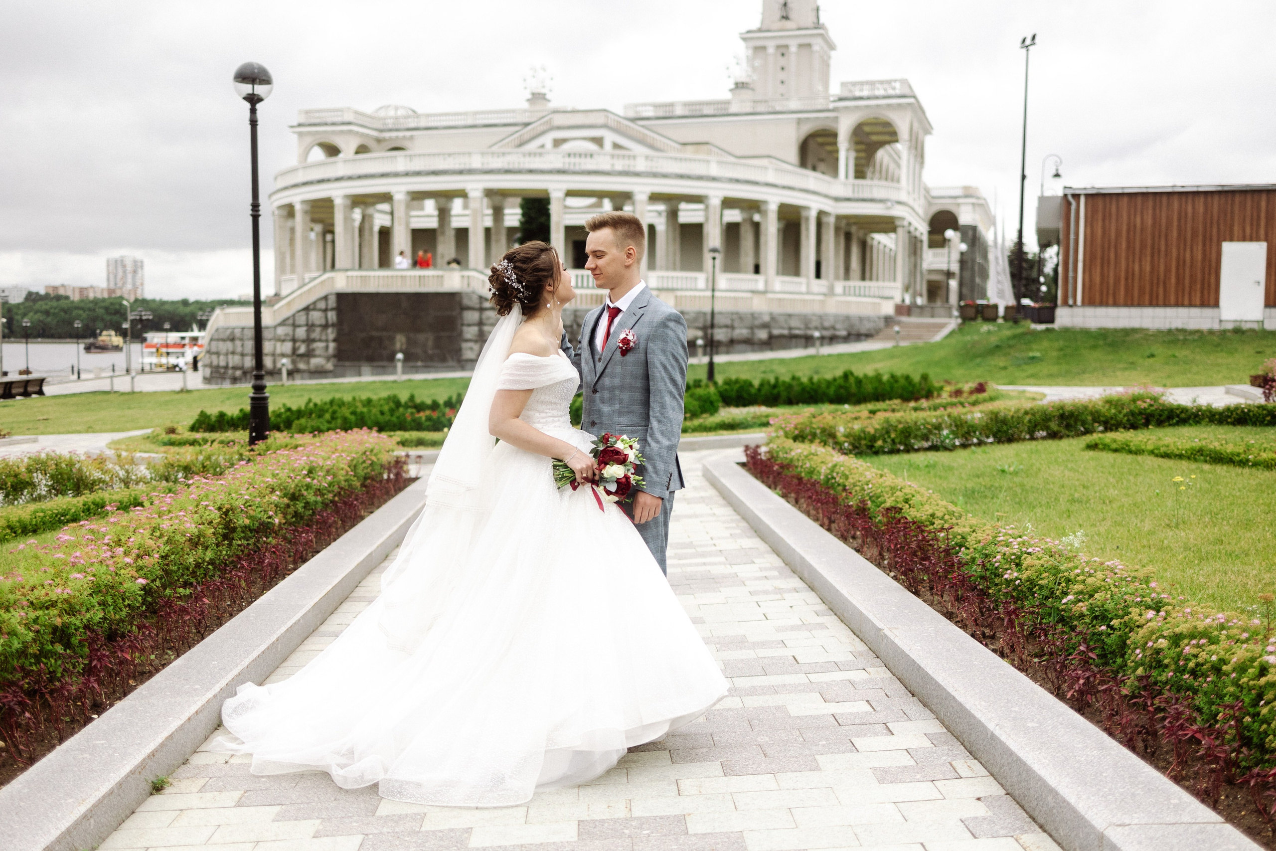 Северный речной вокзал. Свадебный фотограф Маргарита Глумскова
