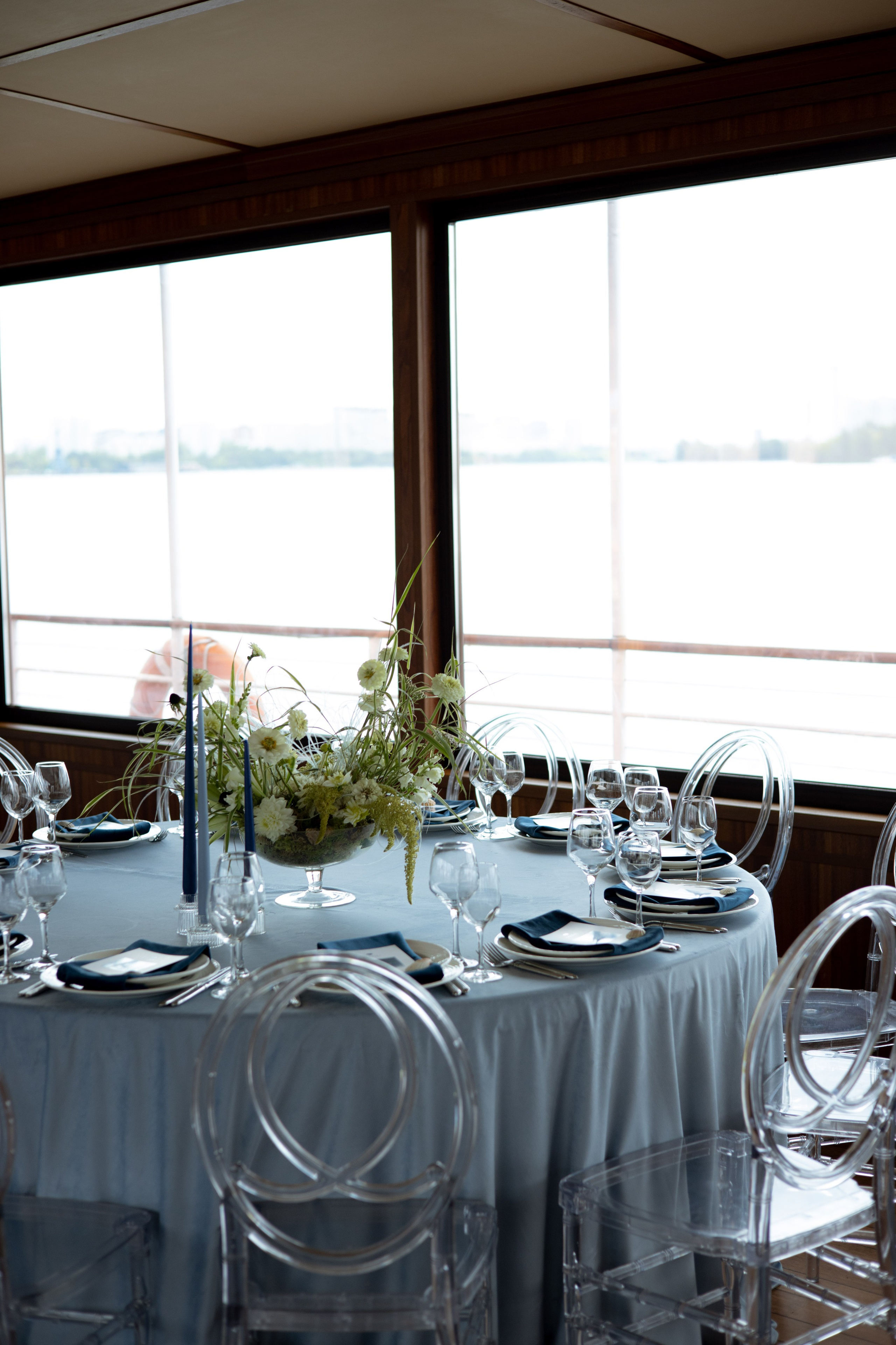 Мужской ДР. Теплоход «Императрица». Оформление свадеб, декор свадеб Вера Маркова, Москва