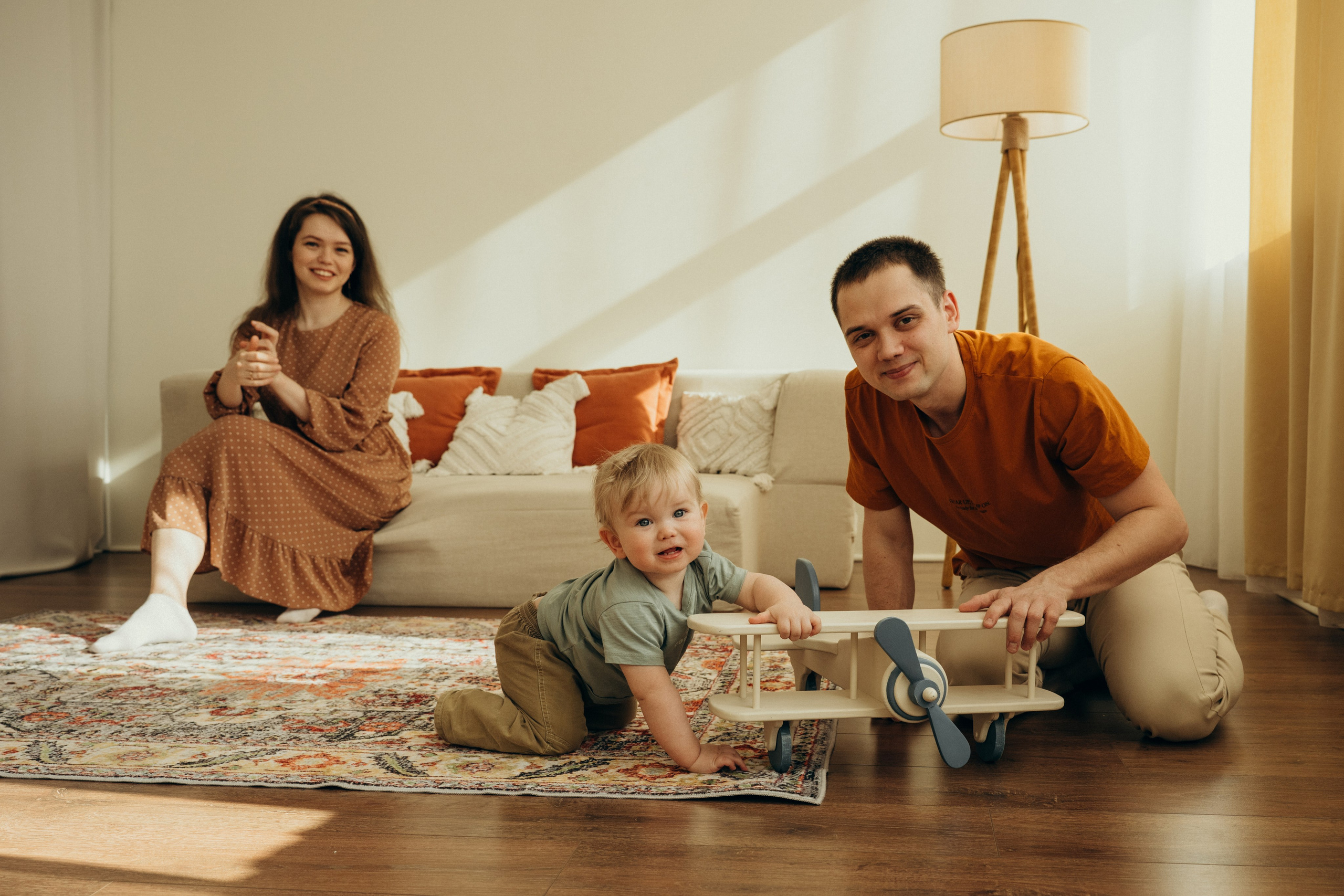 Родион, Алена и Кирюша