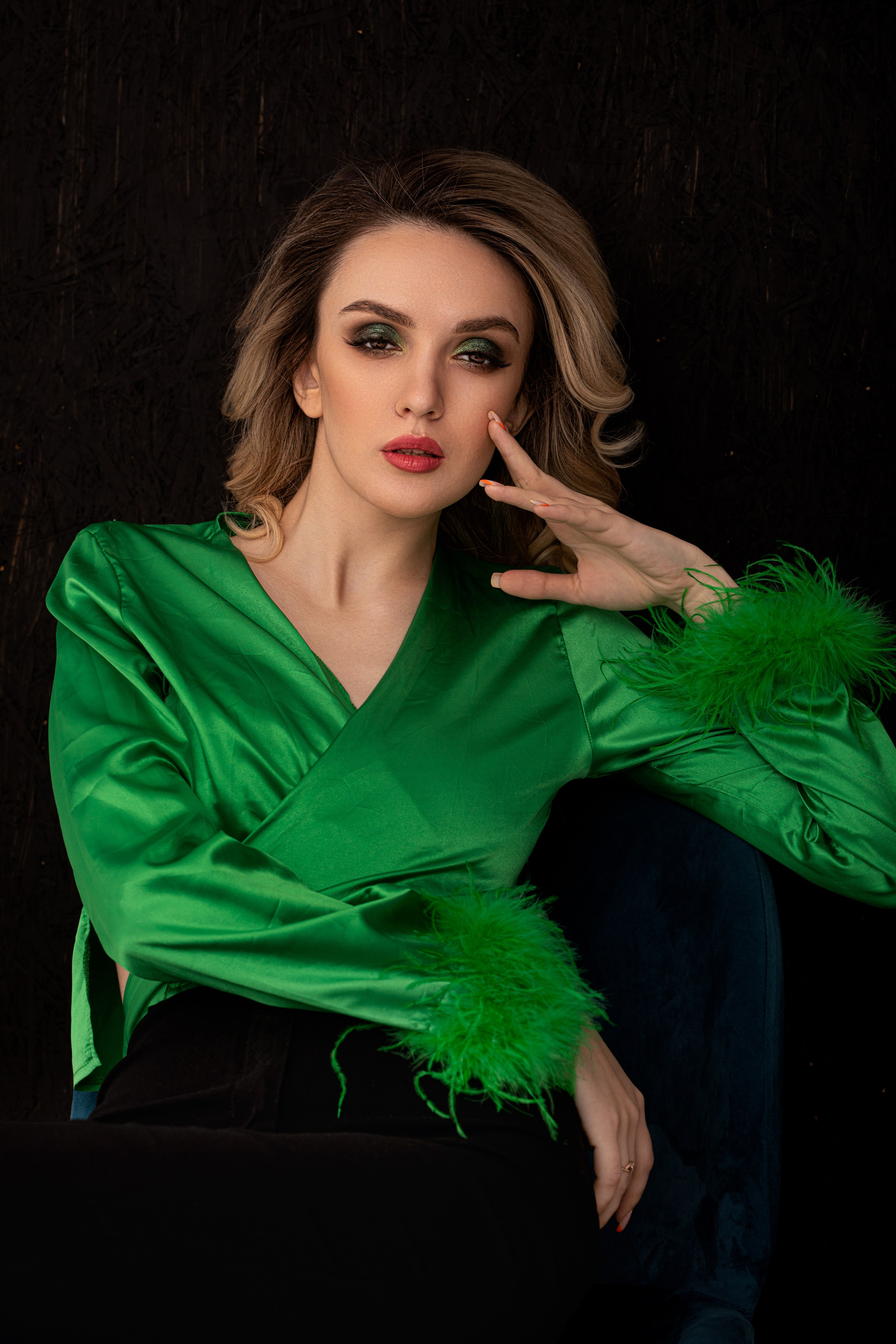 Фотосет с Евгенией в студии на циклораме в формате для «себя»