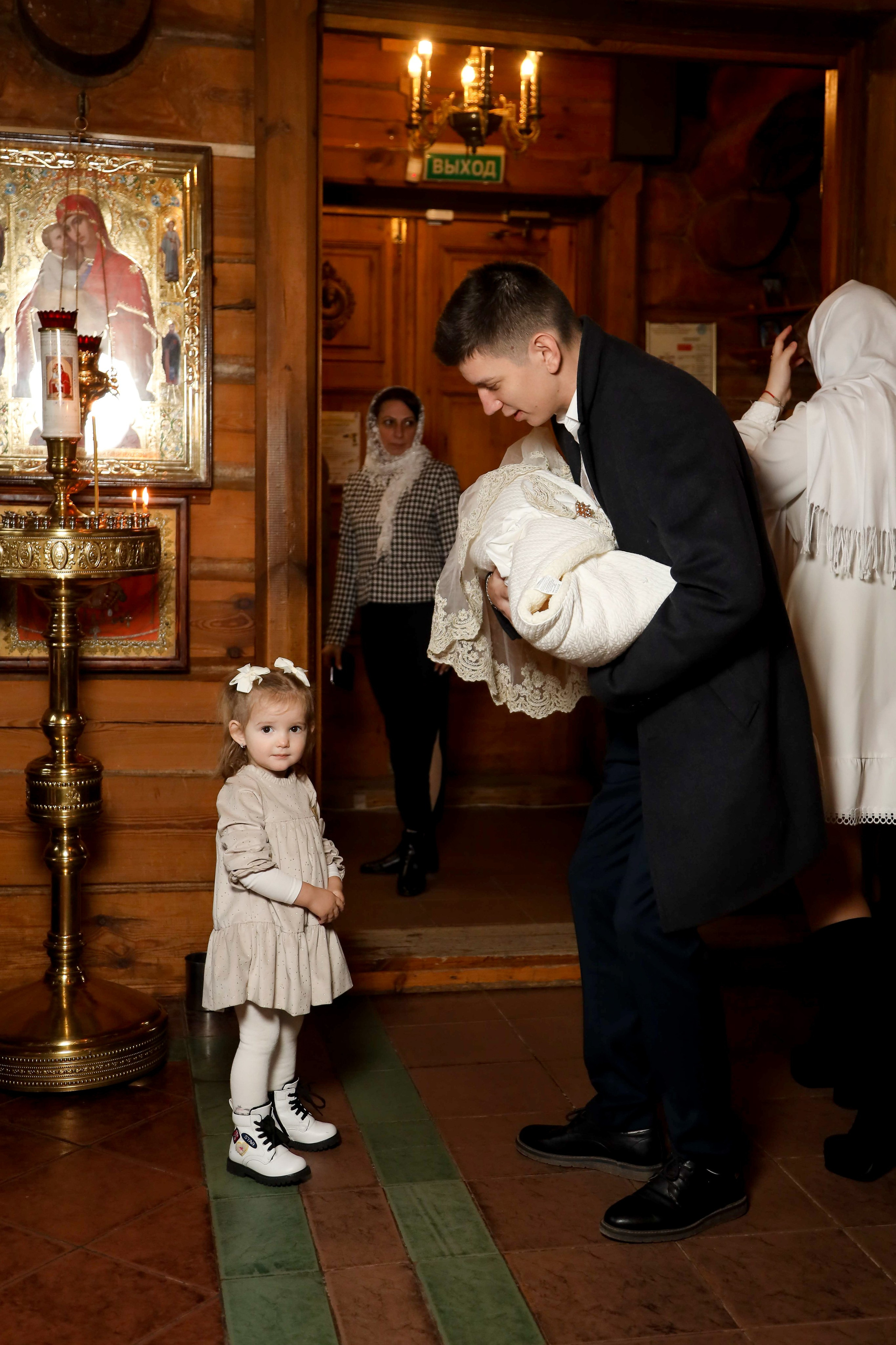 Крестины. Фотограф Антон Чупринин