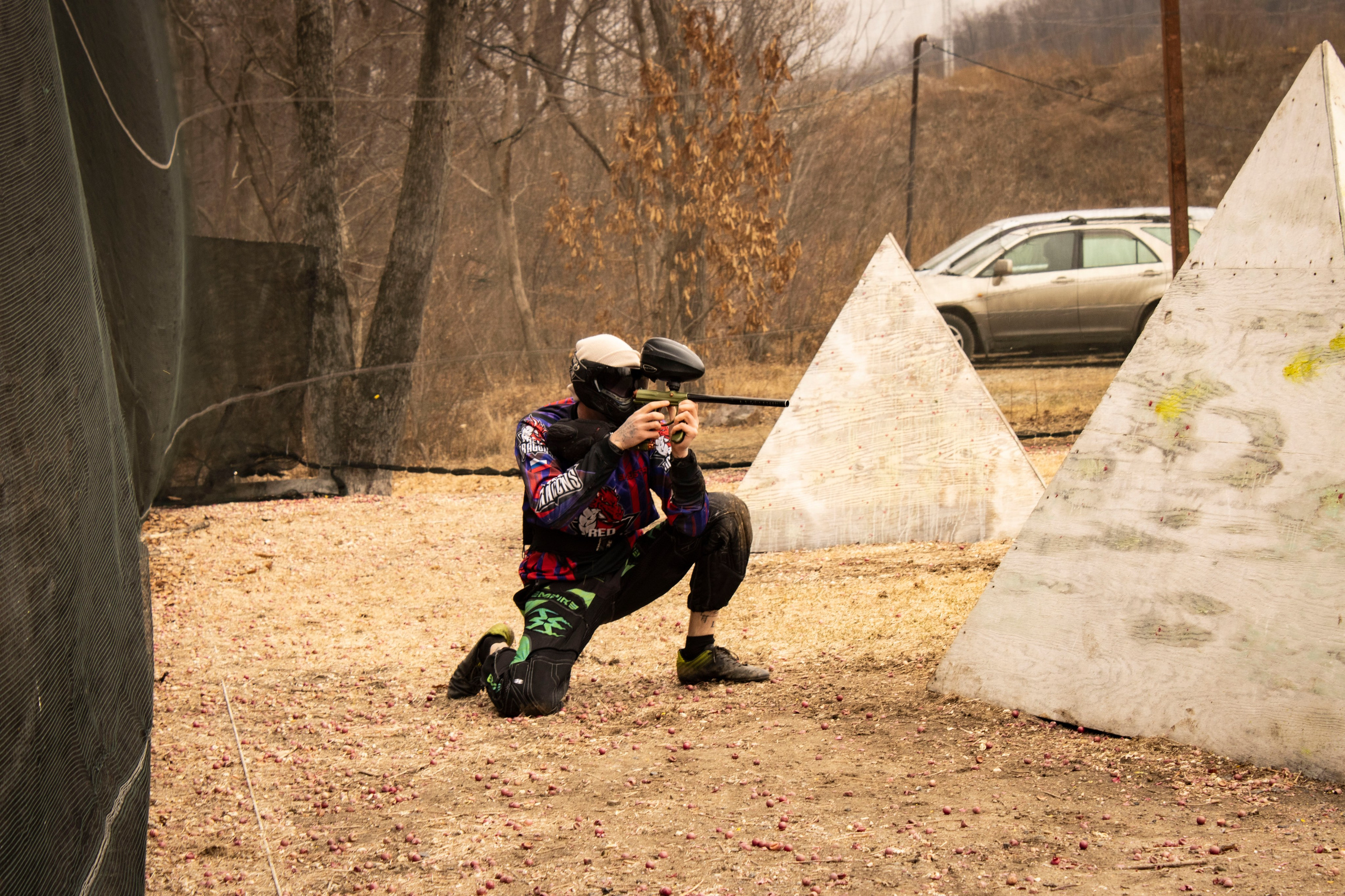 Турнир на кубок Федерации пейнтбола 6 апреля 2024 г. Фотограф г. Владивосток