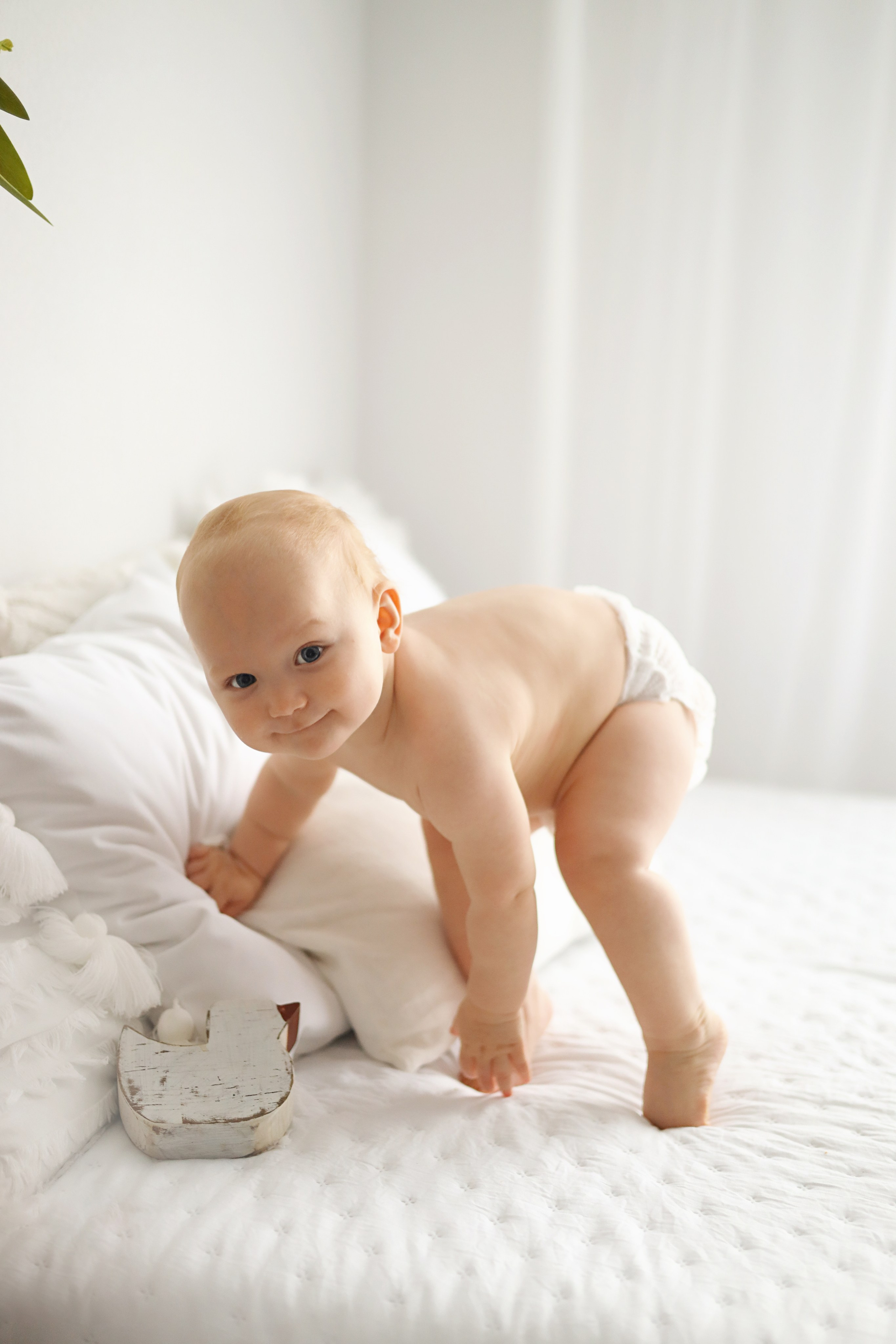 Алисе 1 годик. Фотограф новорожденных Москва. Ньюборн фотограф Москва