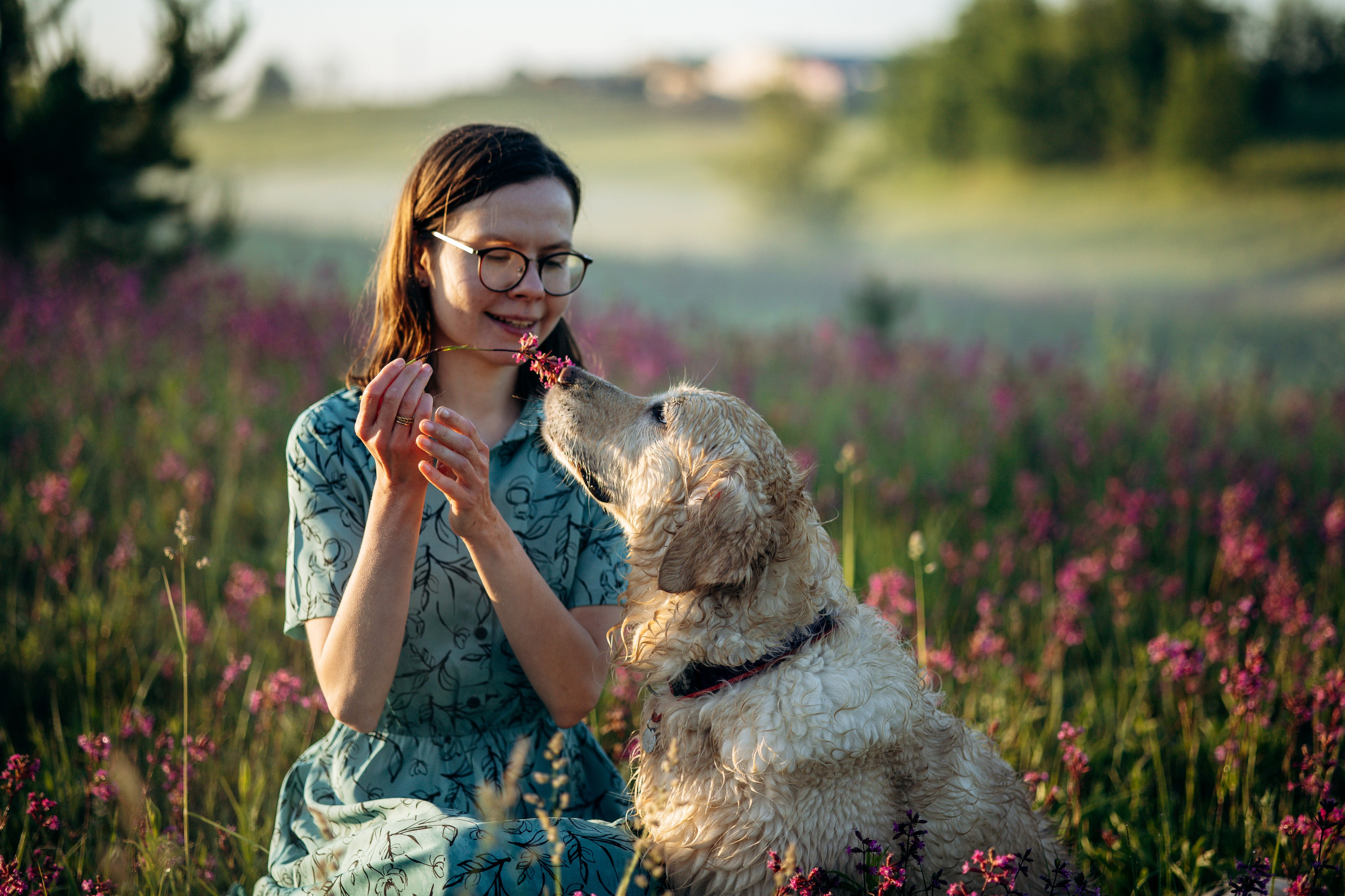 Юля и Руби. Фотограф — Анималист | Санкт-Петербург