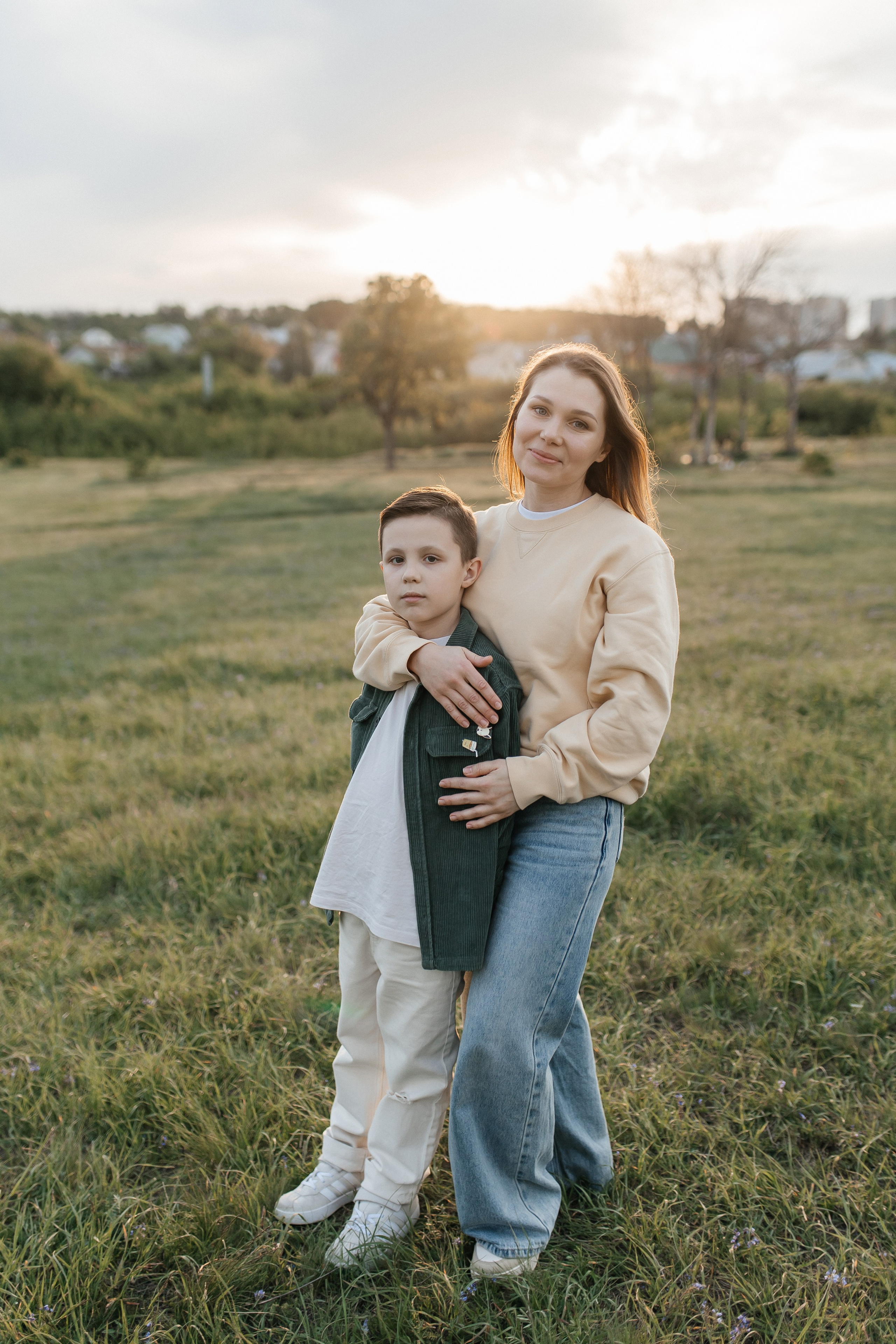 Поле, лето и любовь. Семейный и свадебный фотограф в Тамбове Ксения Плотникова