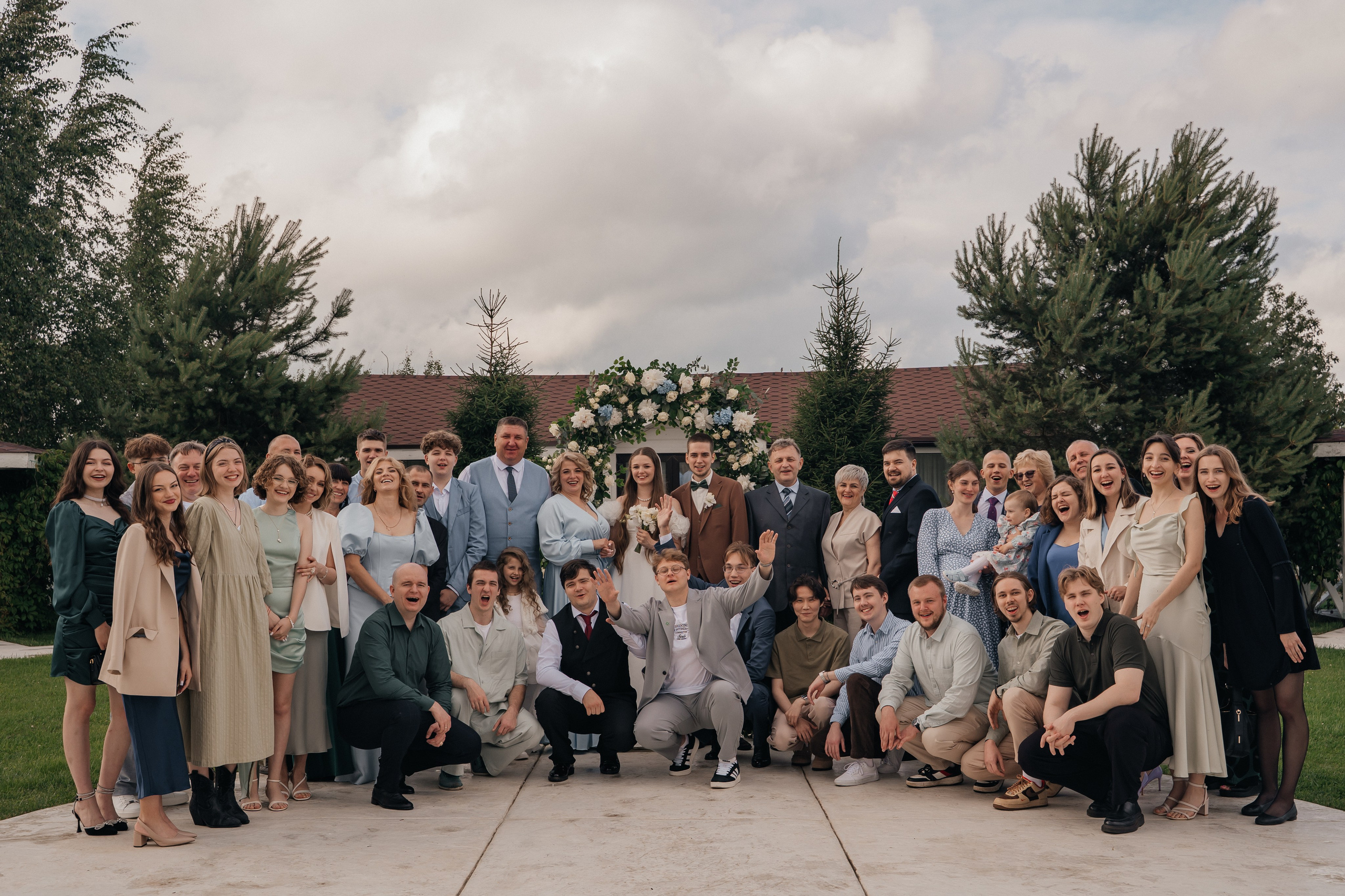 Wedding «Laugh and cry». Свадебные фотограф и видеограф Наталья и Анатолий Новиковы СПб