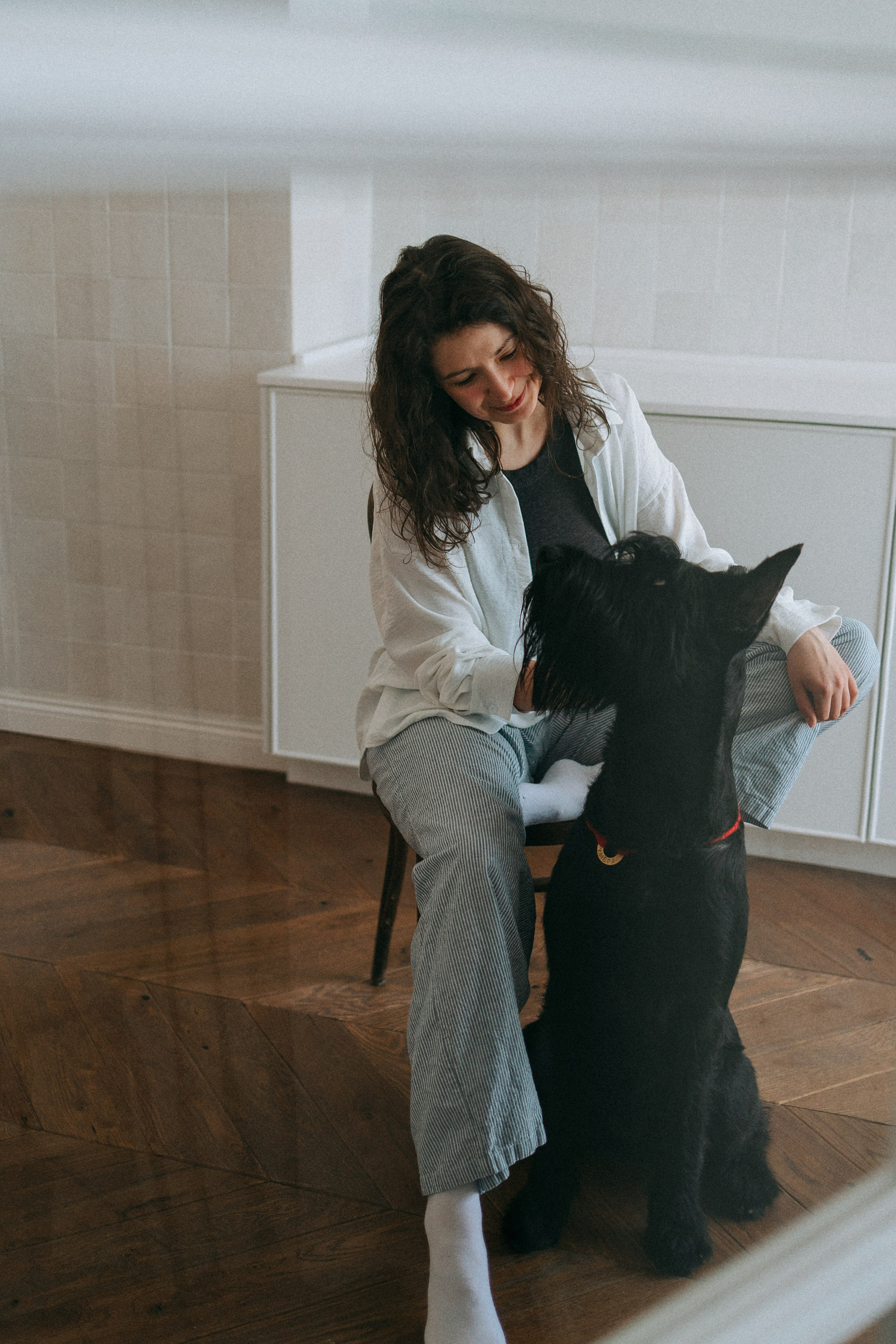 Умбра и Даша. Фотограф анималист Анастасия Пикей