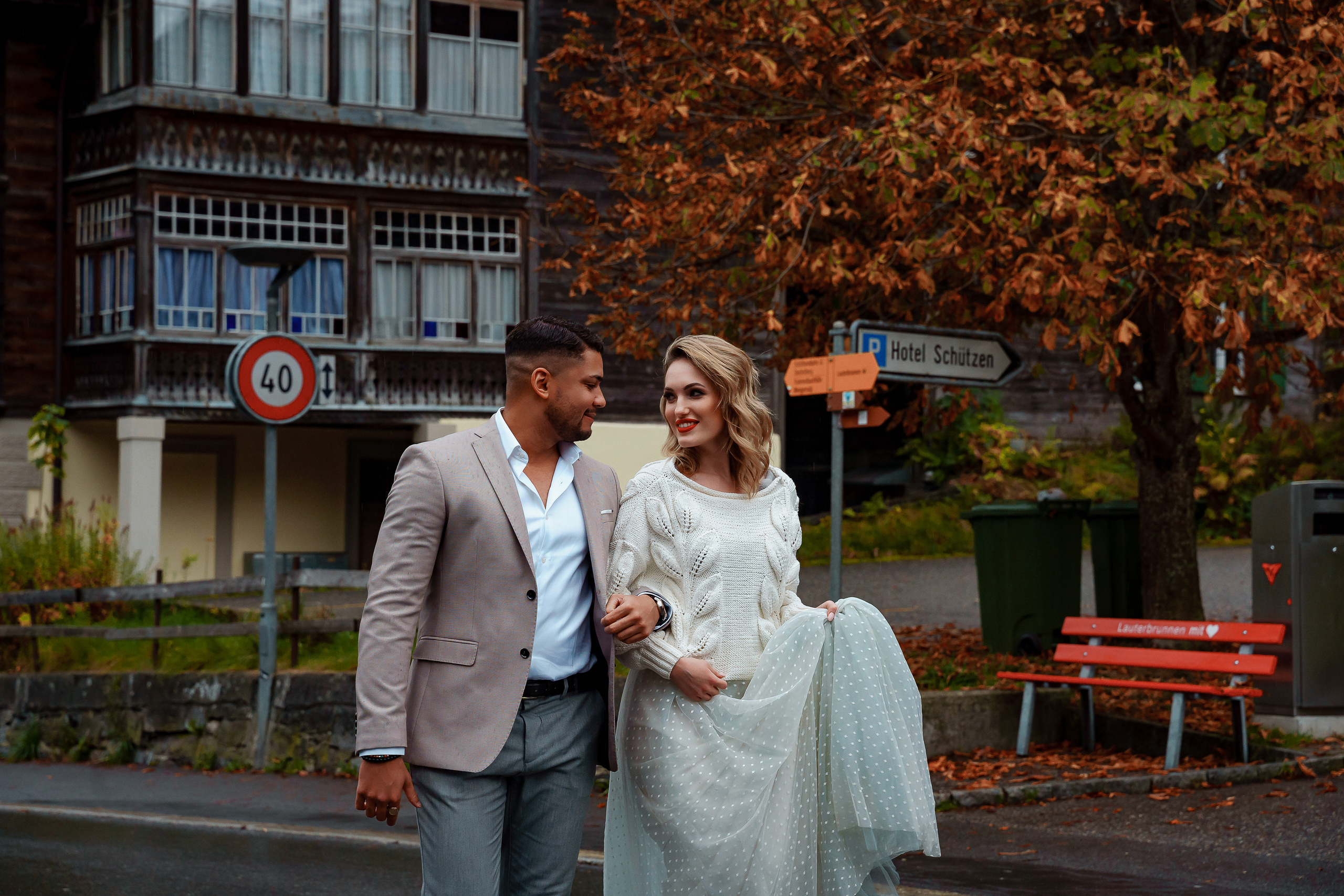 Свадебная фотосессия в Швейцарии, свадебный фотограф в Швейцарии