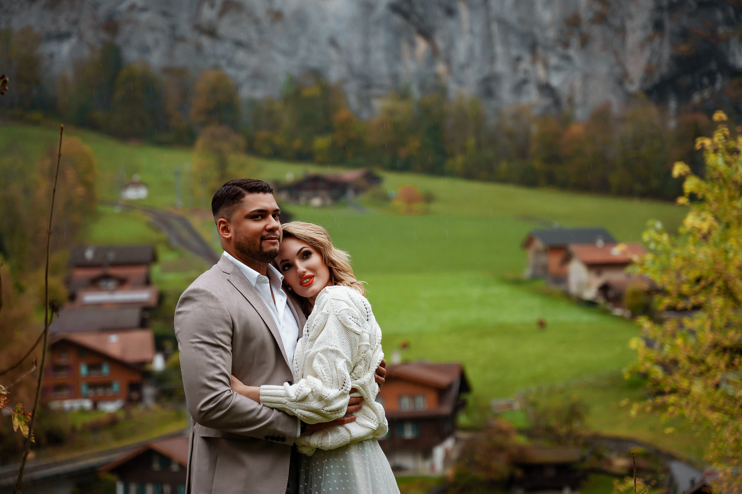 Свадебная фотосессия в Швейцарии, свадебный фотограф в Швейцарии