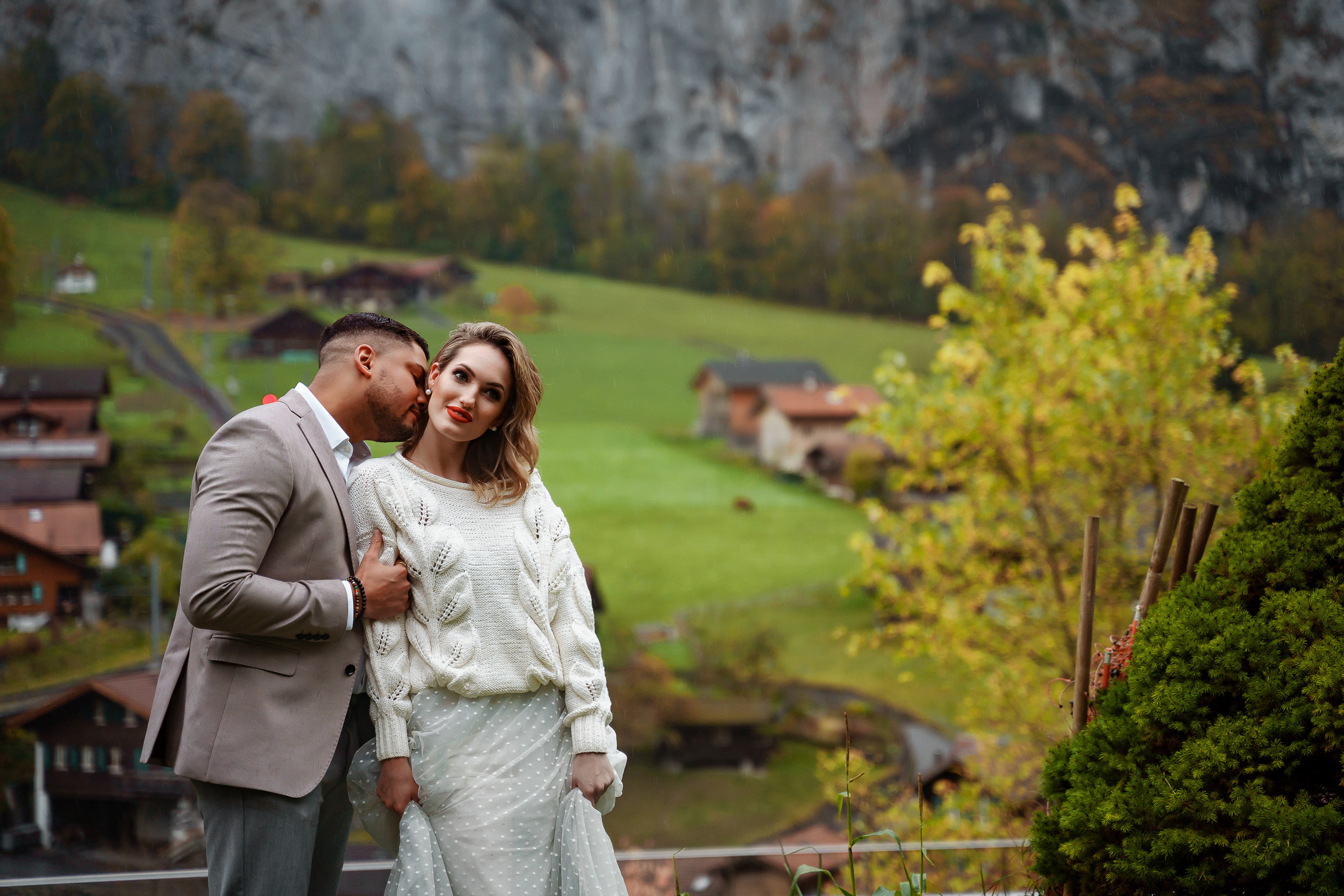 Свадебная фотосессия в Швейцарии, свадебный фотограф в Швейцарии