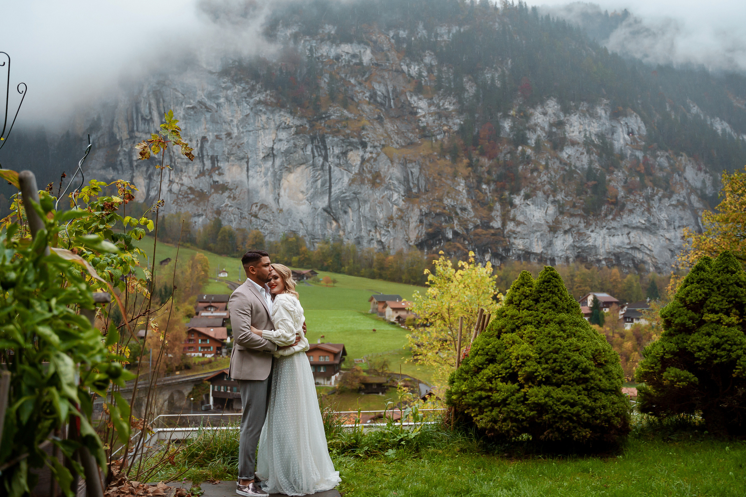 Свадебная фотосессия в Швейцарии, свадебный фотограф в Швейцарии