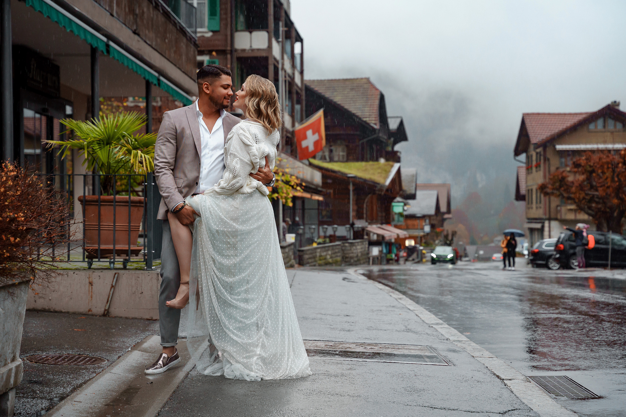 Свадебная фотосессия в Швейцарии, свадебный фотограф в Швейцарии