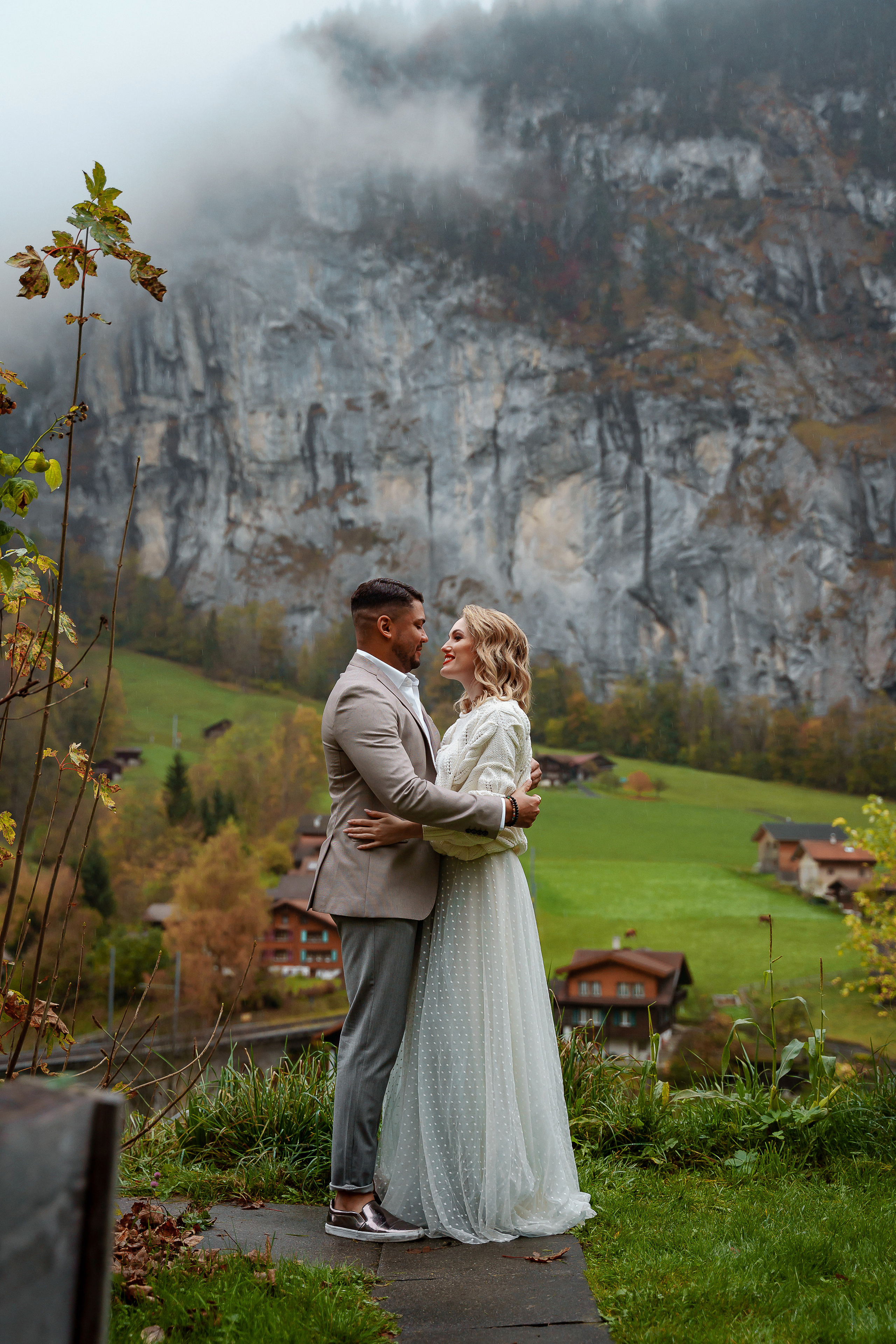 Свадебная фотосессия в Швейцарии, свадебный фотограф в Швейцарии