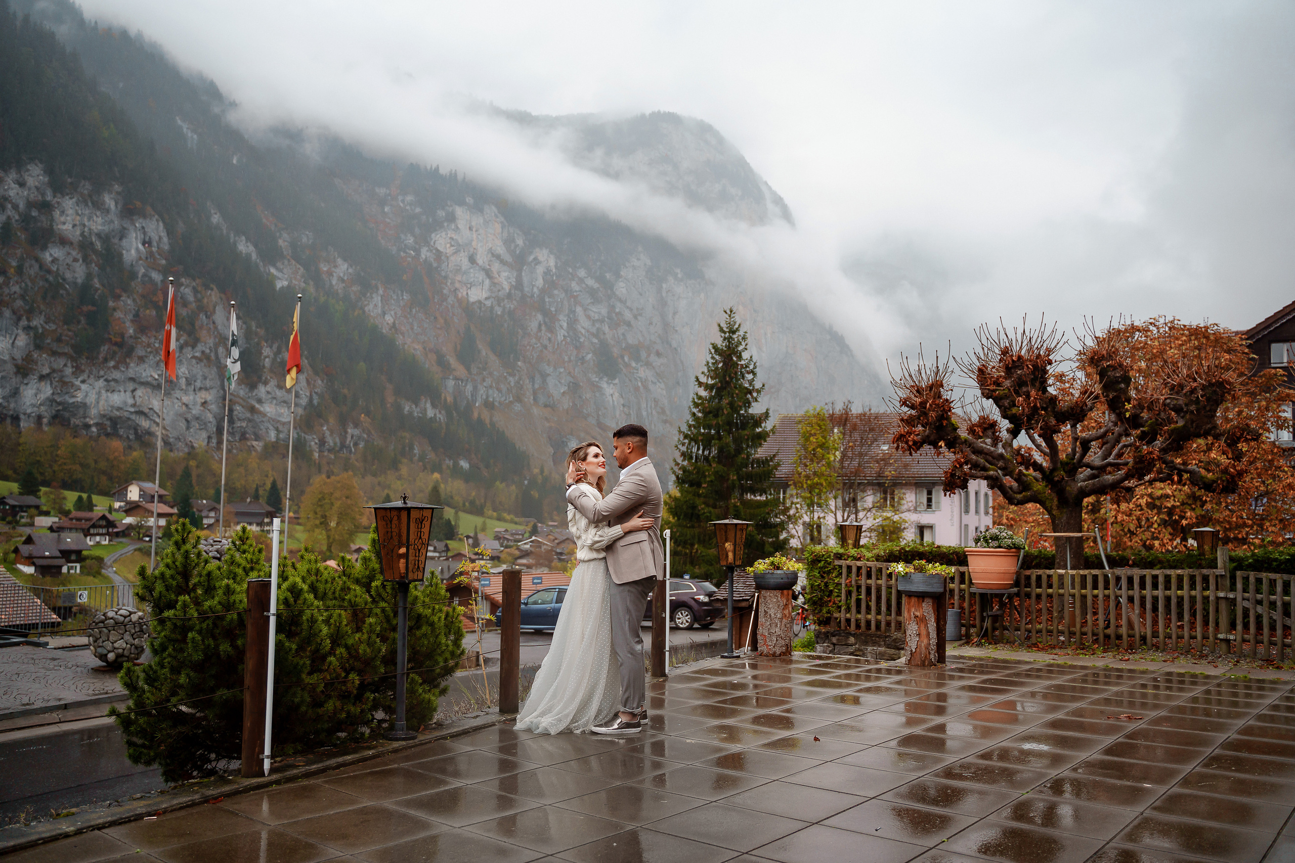 Свадебная фотосессия в Швейцарии, свадебный фотограф в Швейцарии